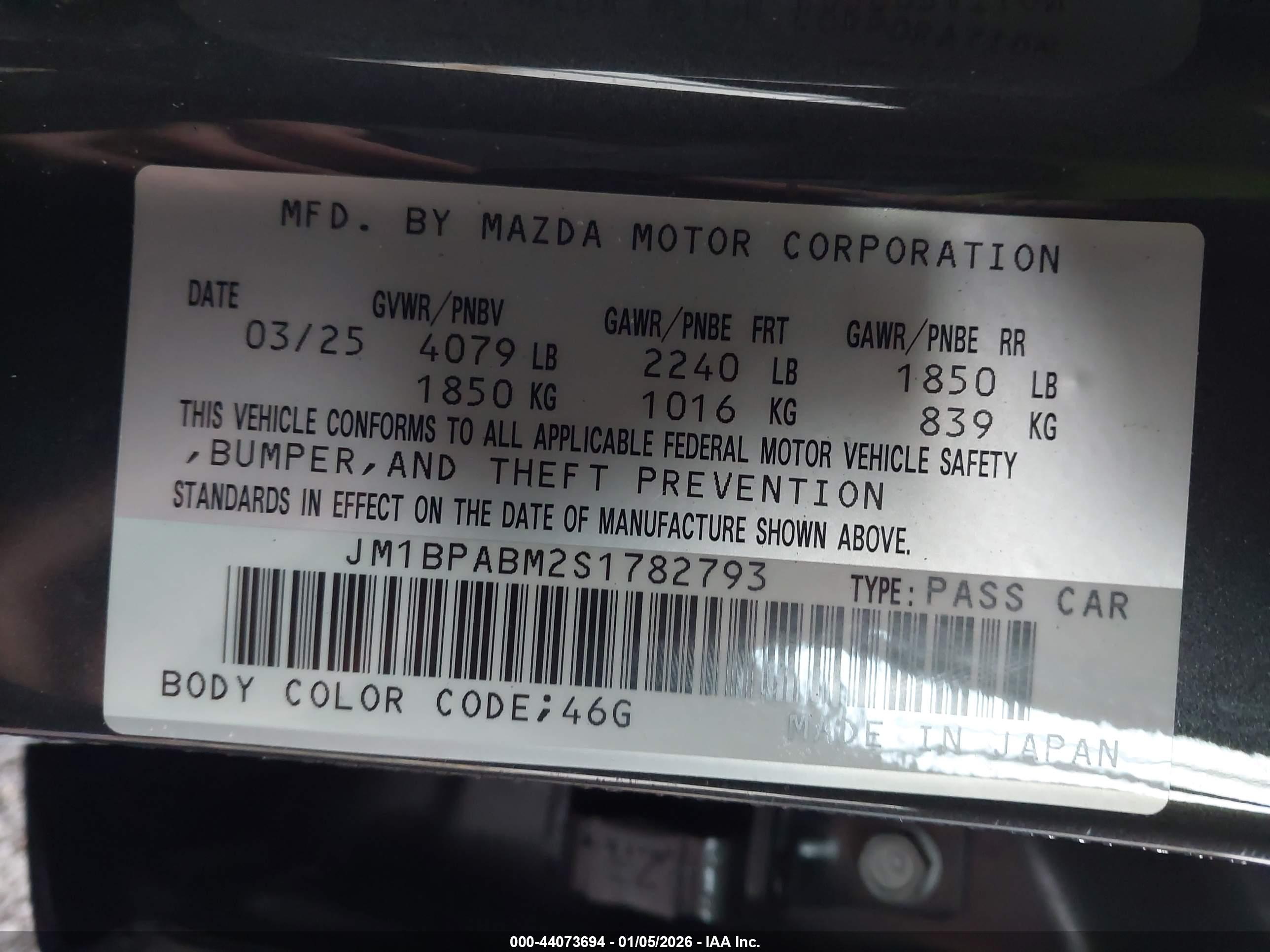 MAZDA MAZDA3 image 9
