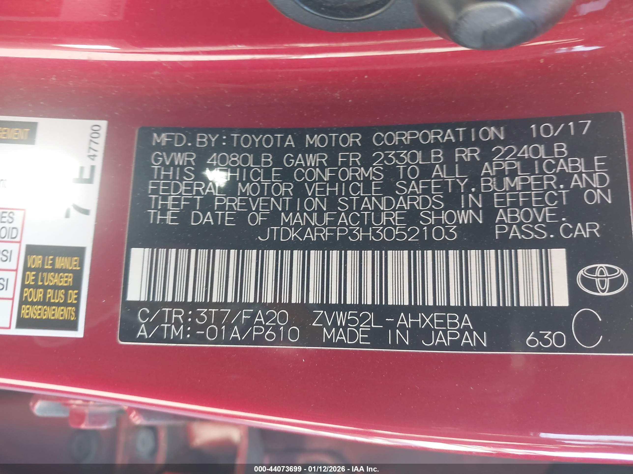 TOYOTA PRIUS image 9