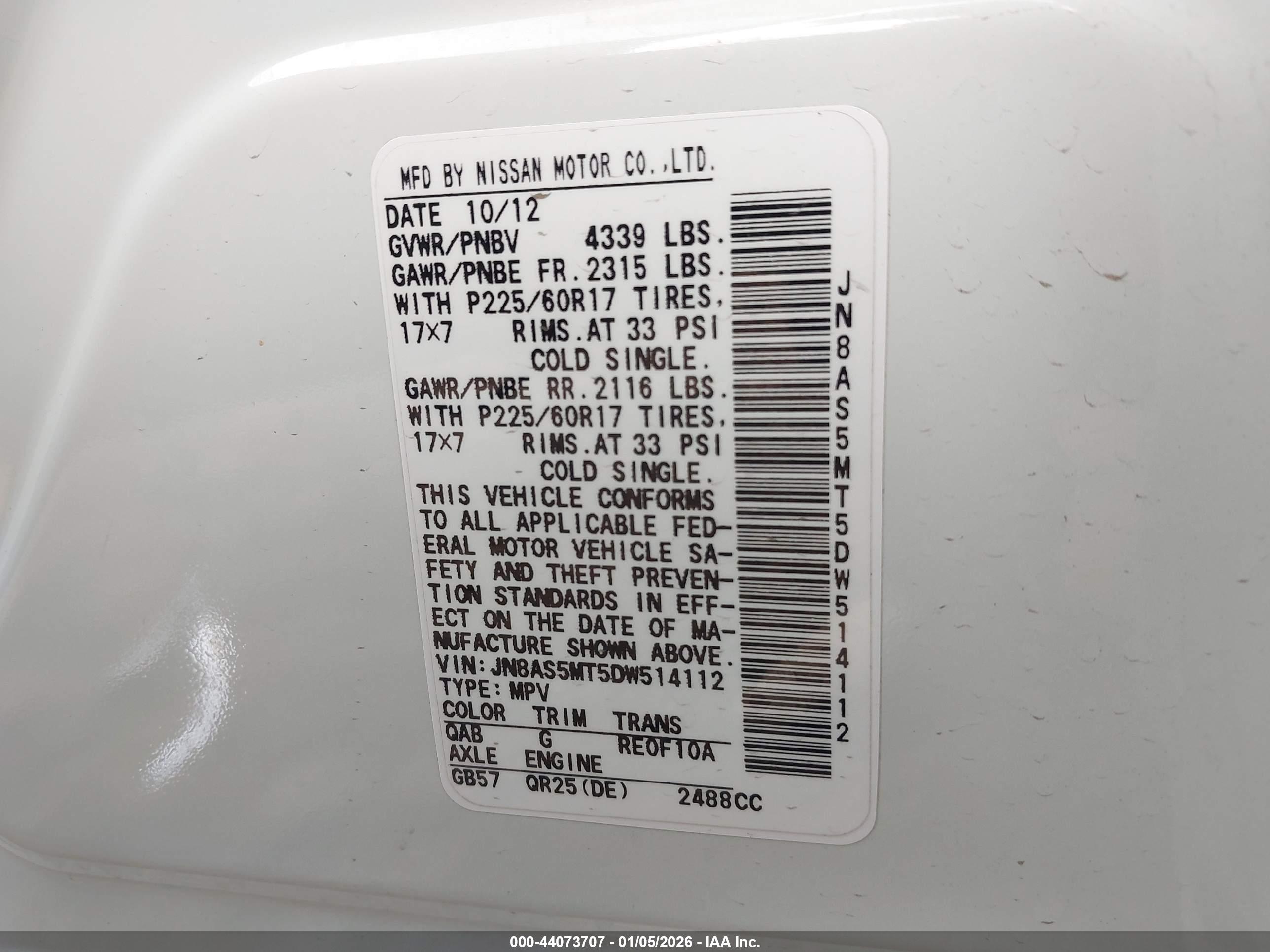 NISSAN ROGUE image 9