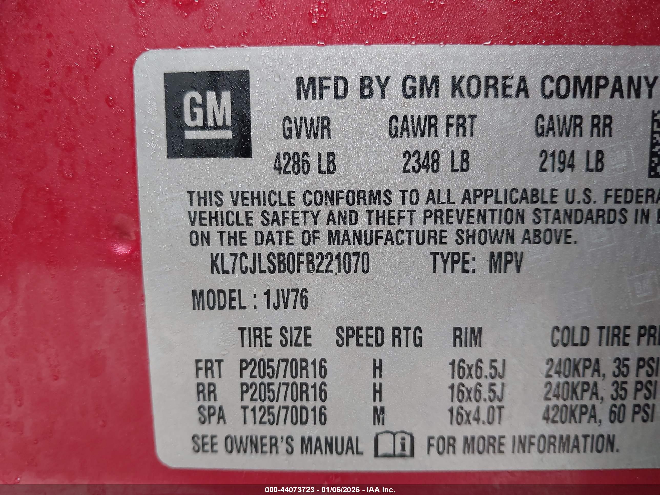 CHEVROLET TRAX image 9
