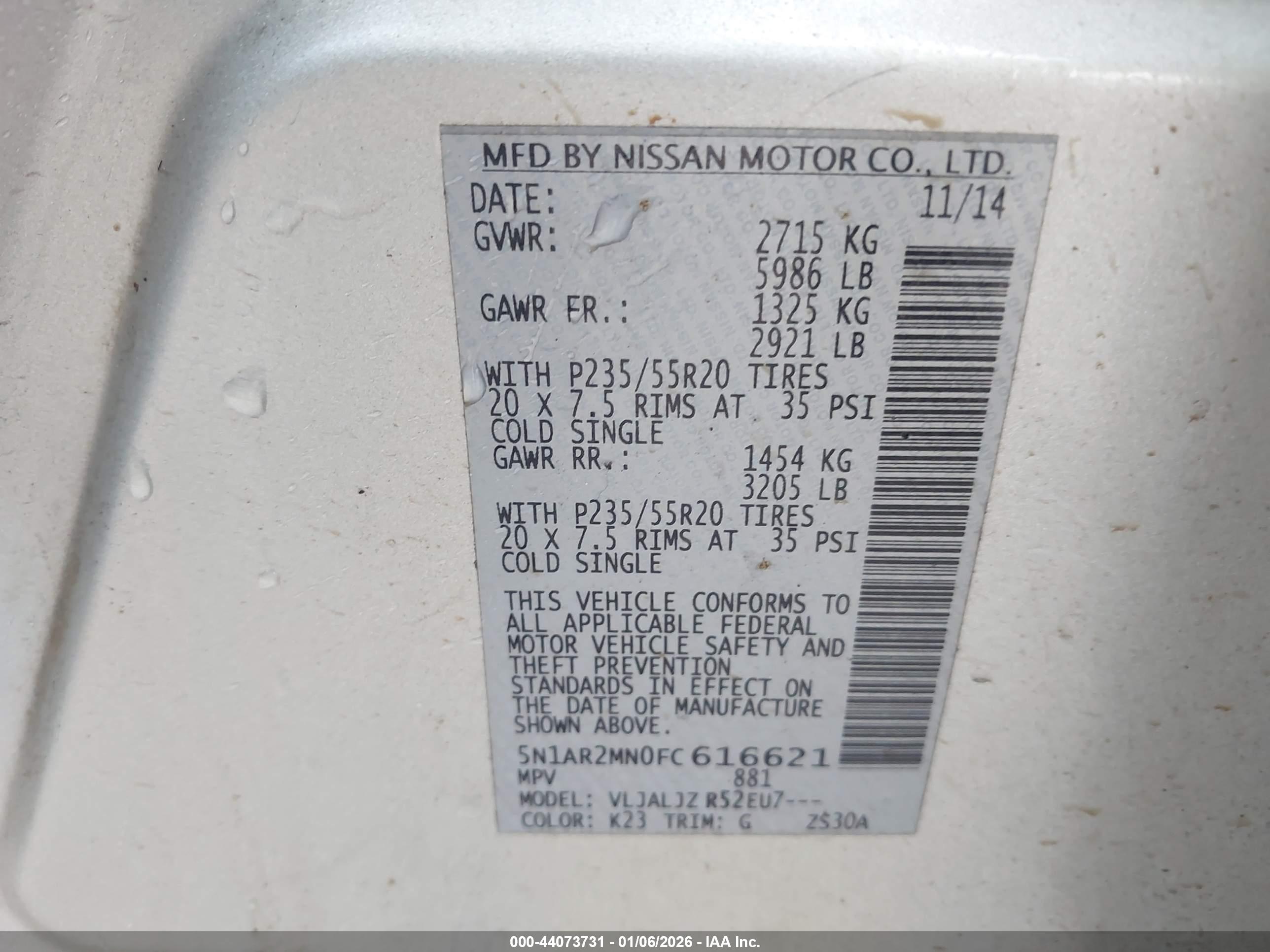 NISSAN PATHFINDER image 9