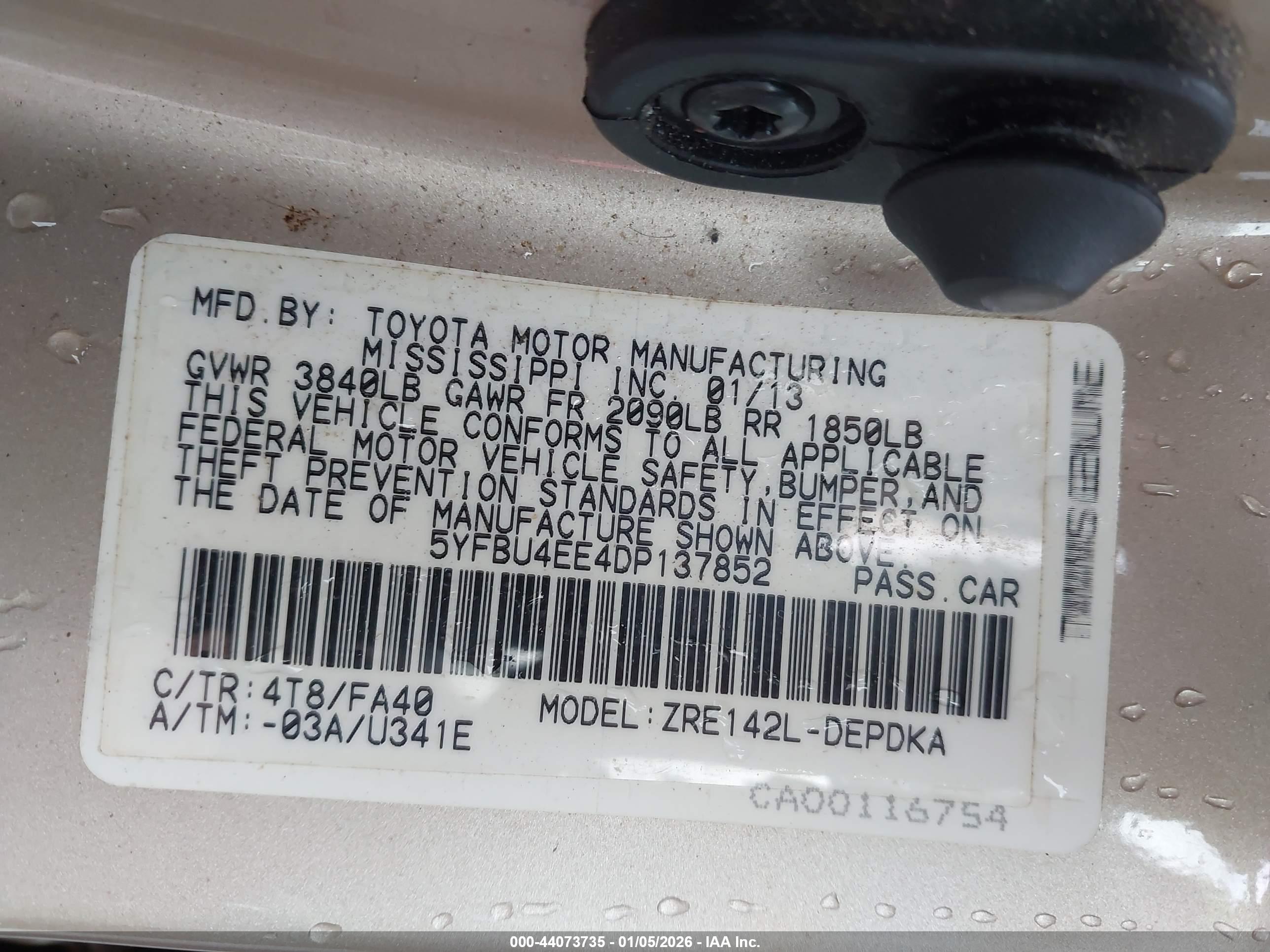 TOYOTA COROLLA image 9