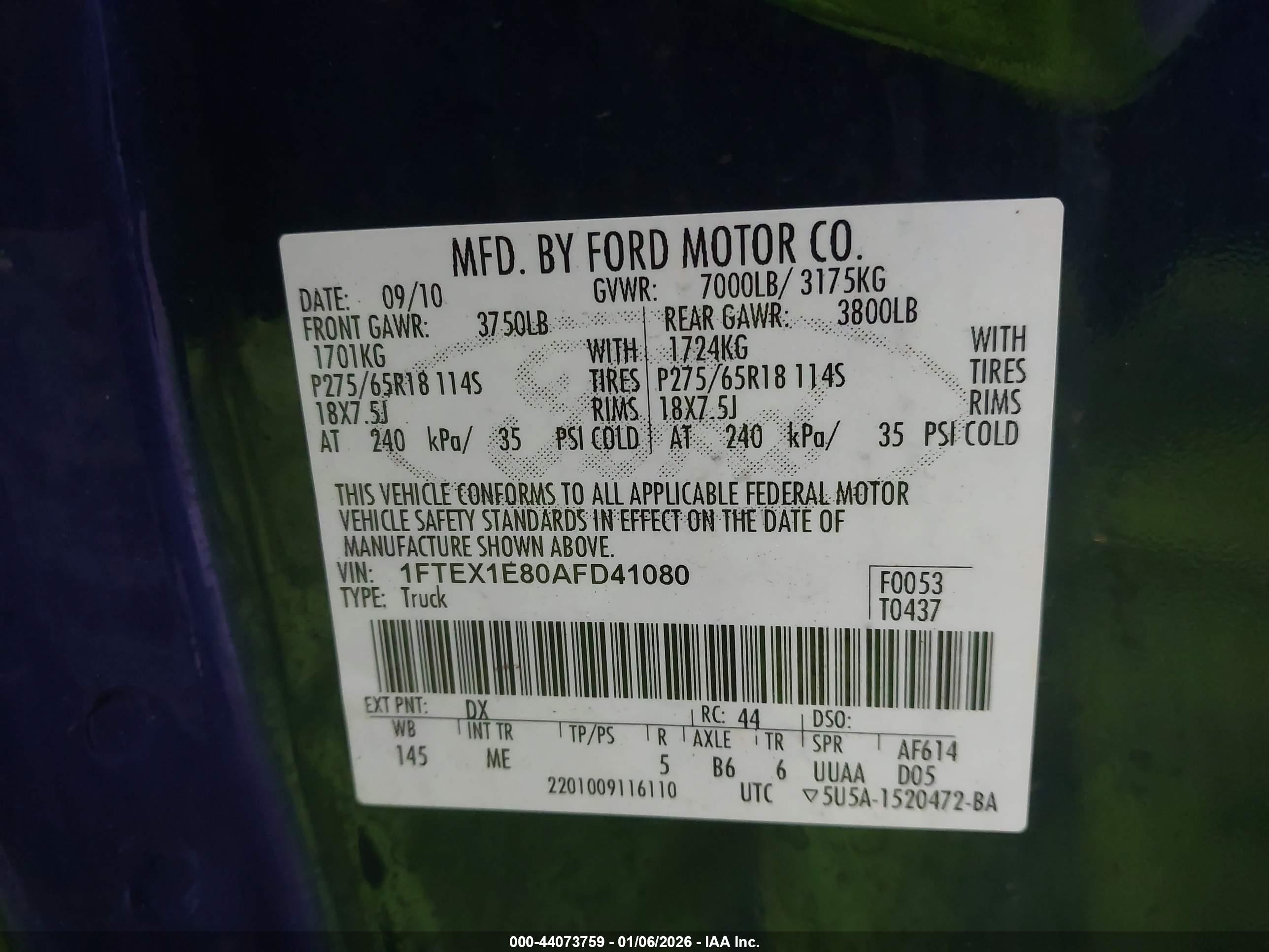 FORD F-150 image 9