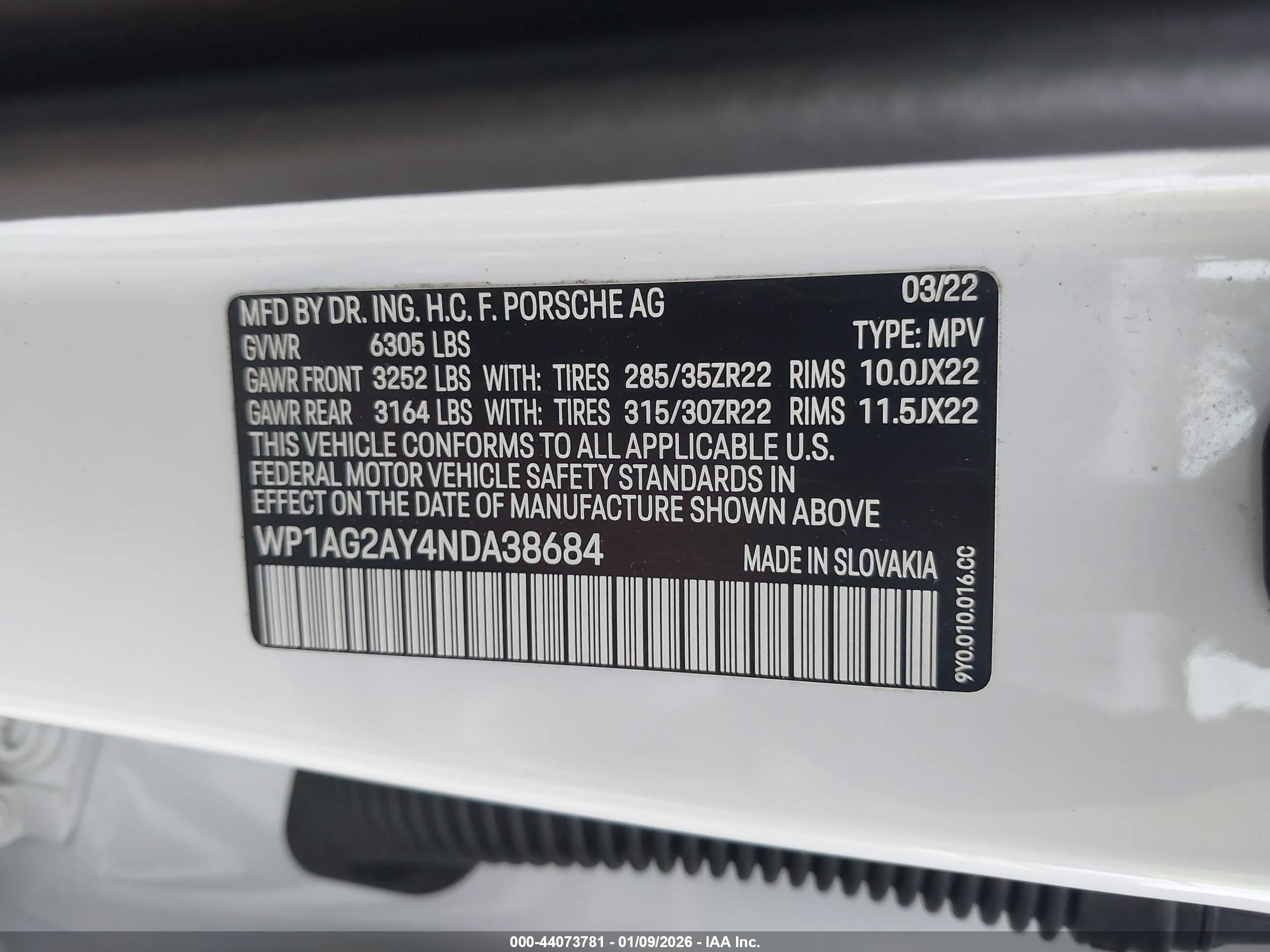 PORSCHE CAYENNE image 9