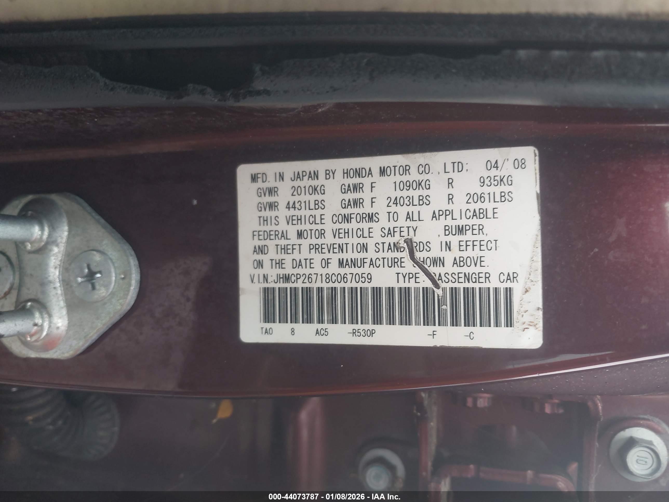 HONDA ACCORD image 9
