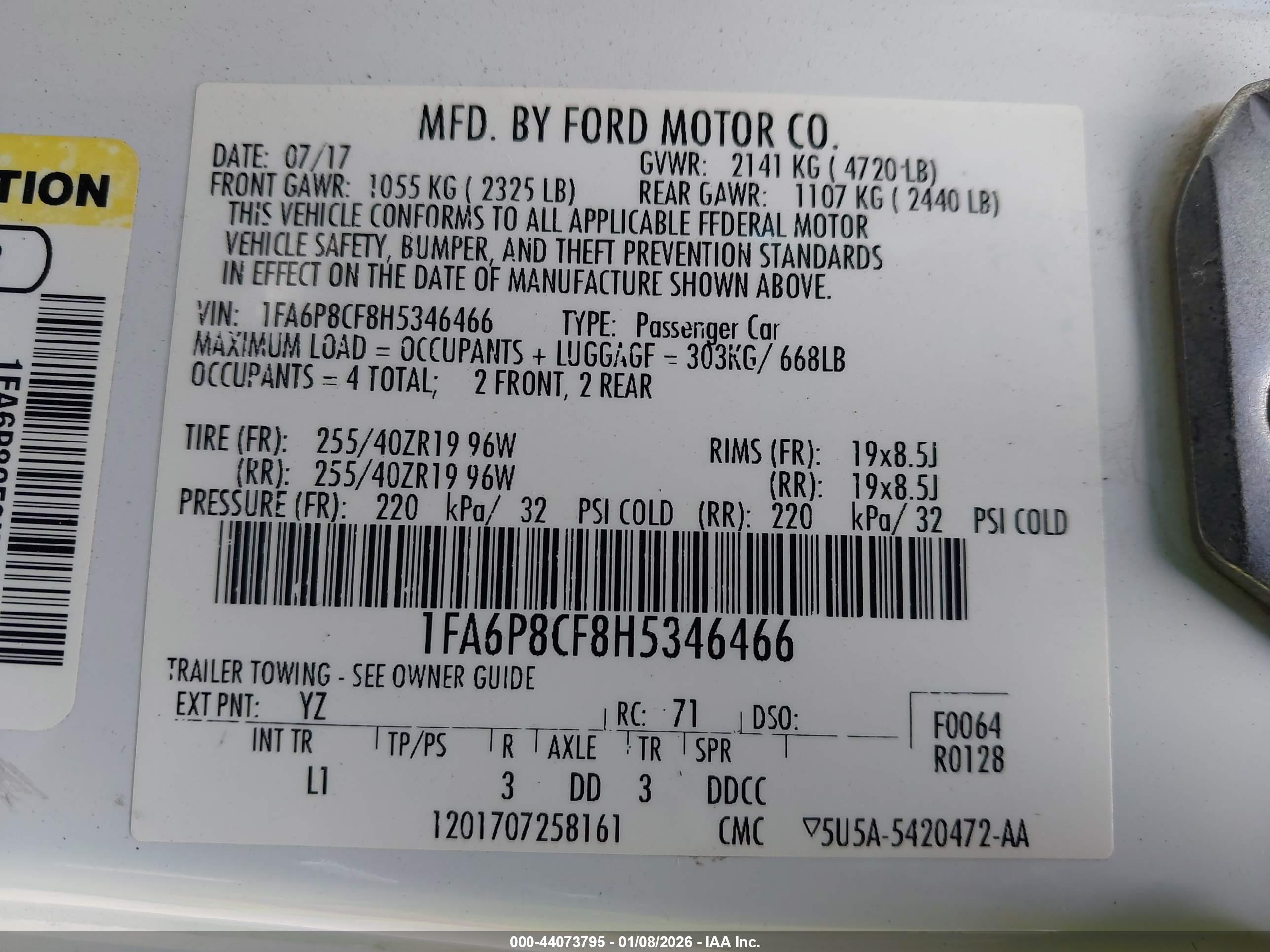 FORD MUSTANG image 9