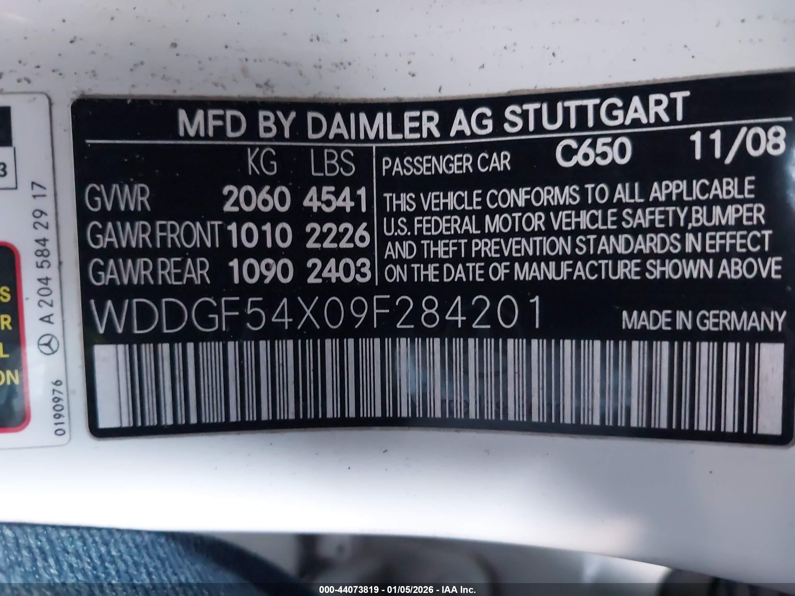 MERCEDES-BENZ C image 9