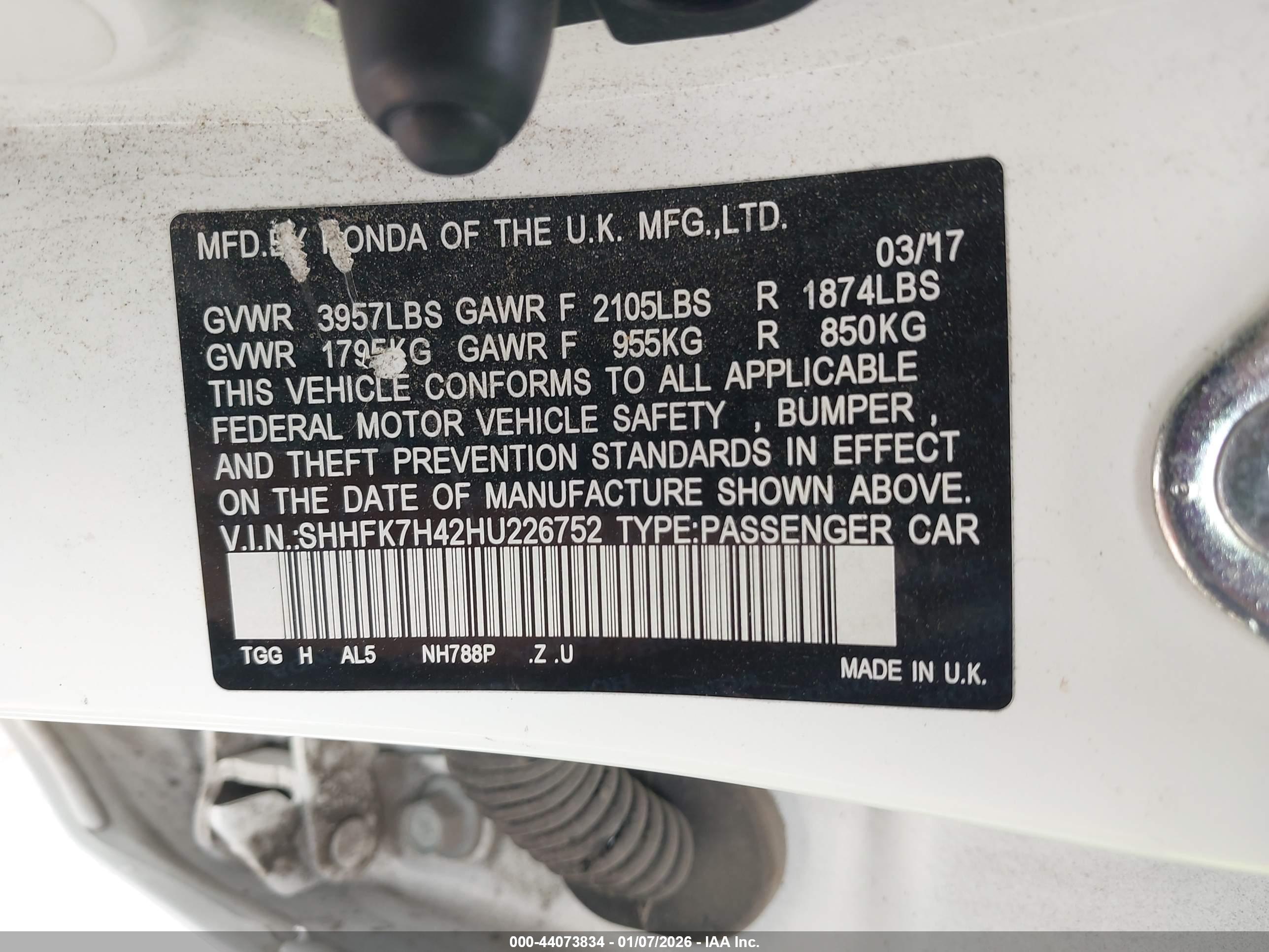 HONDA CIVIC image 9
