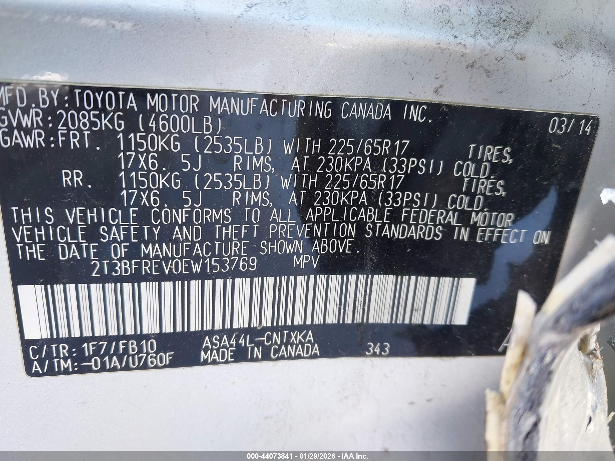 TOYOTA RAV4 image 9