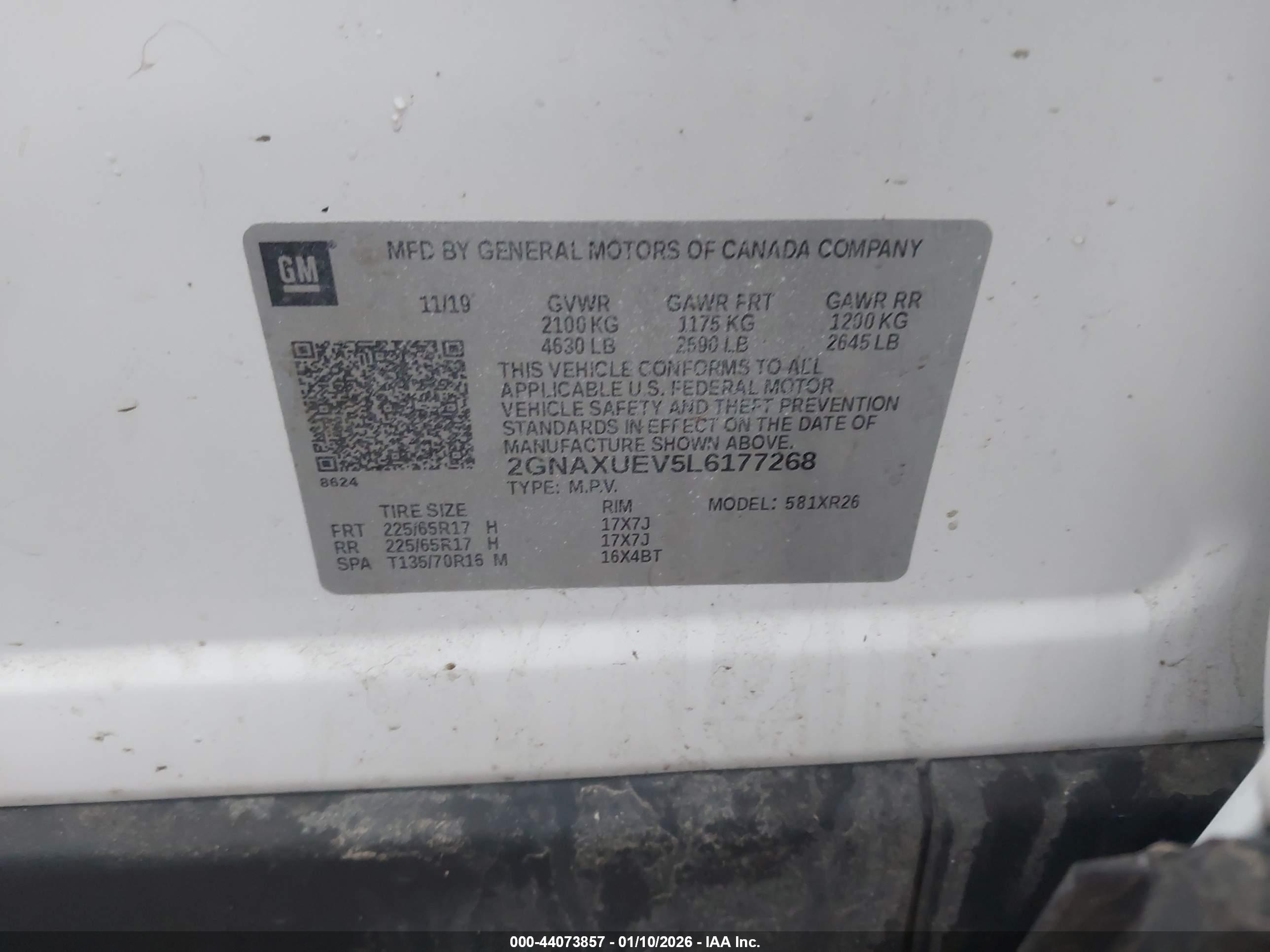 CHEVROLET EQUINOX image 9