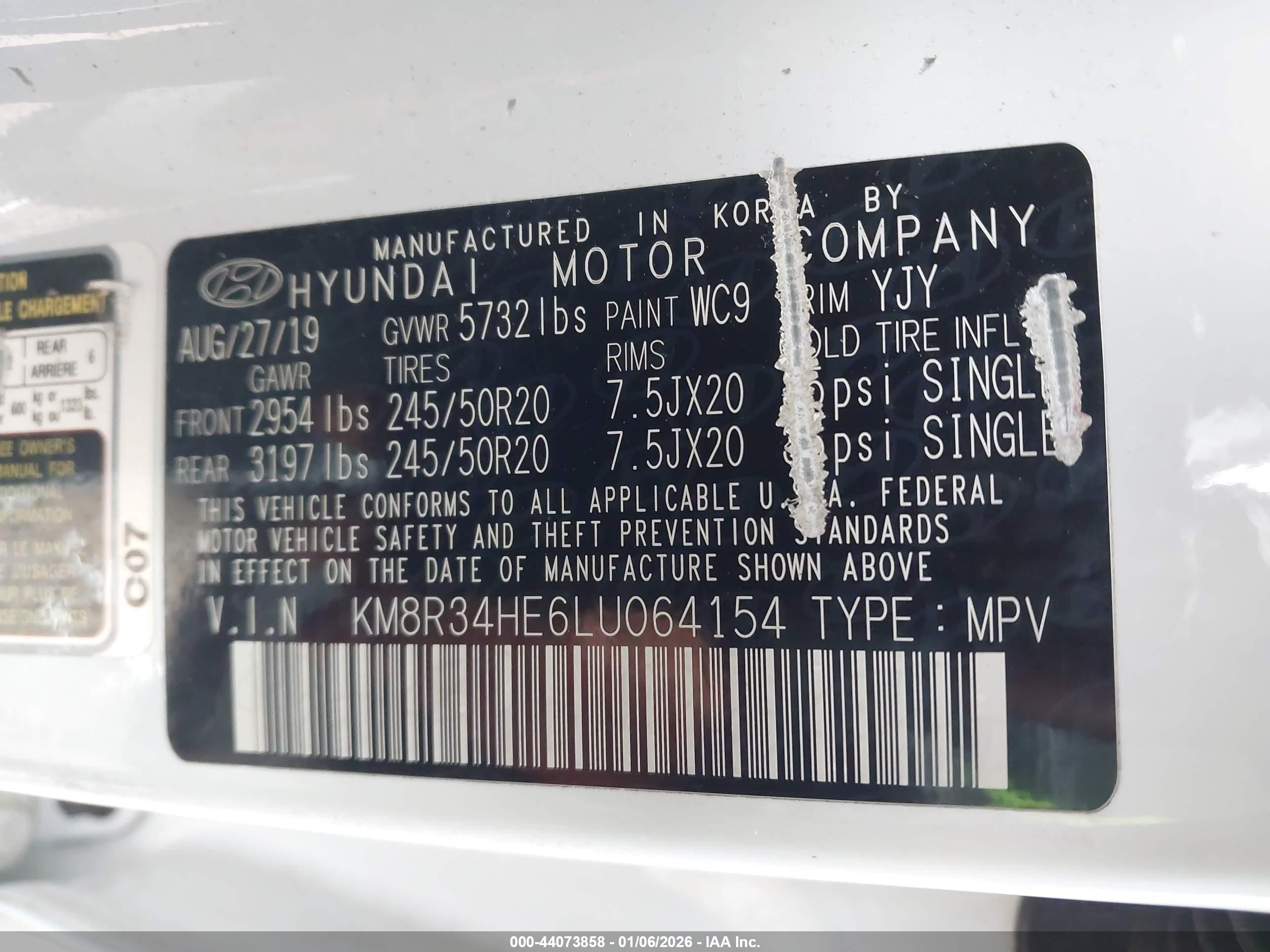 HYUNDAI PALISADE image 9