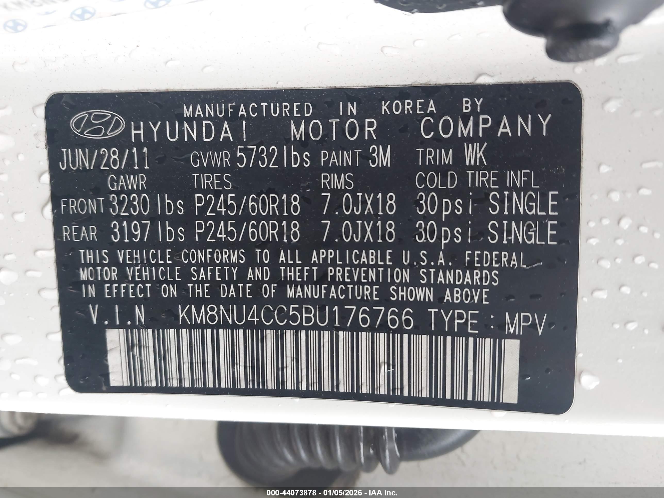 HYUNDAI VERACRUZ image 9