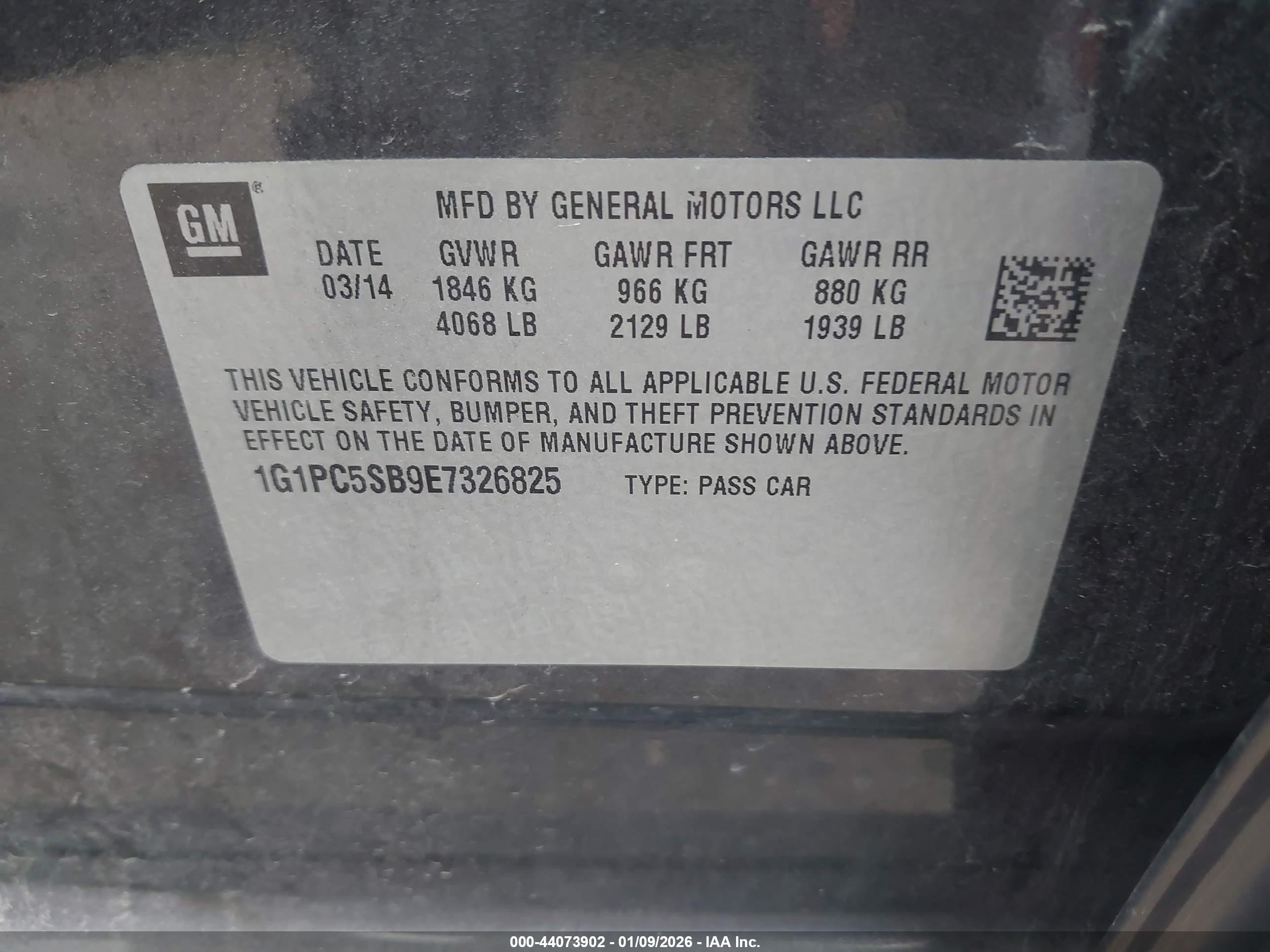 CHEVROLET CRUZE image 9