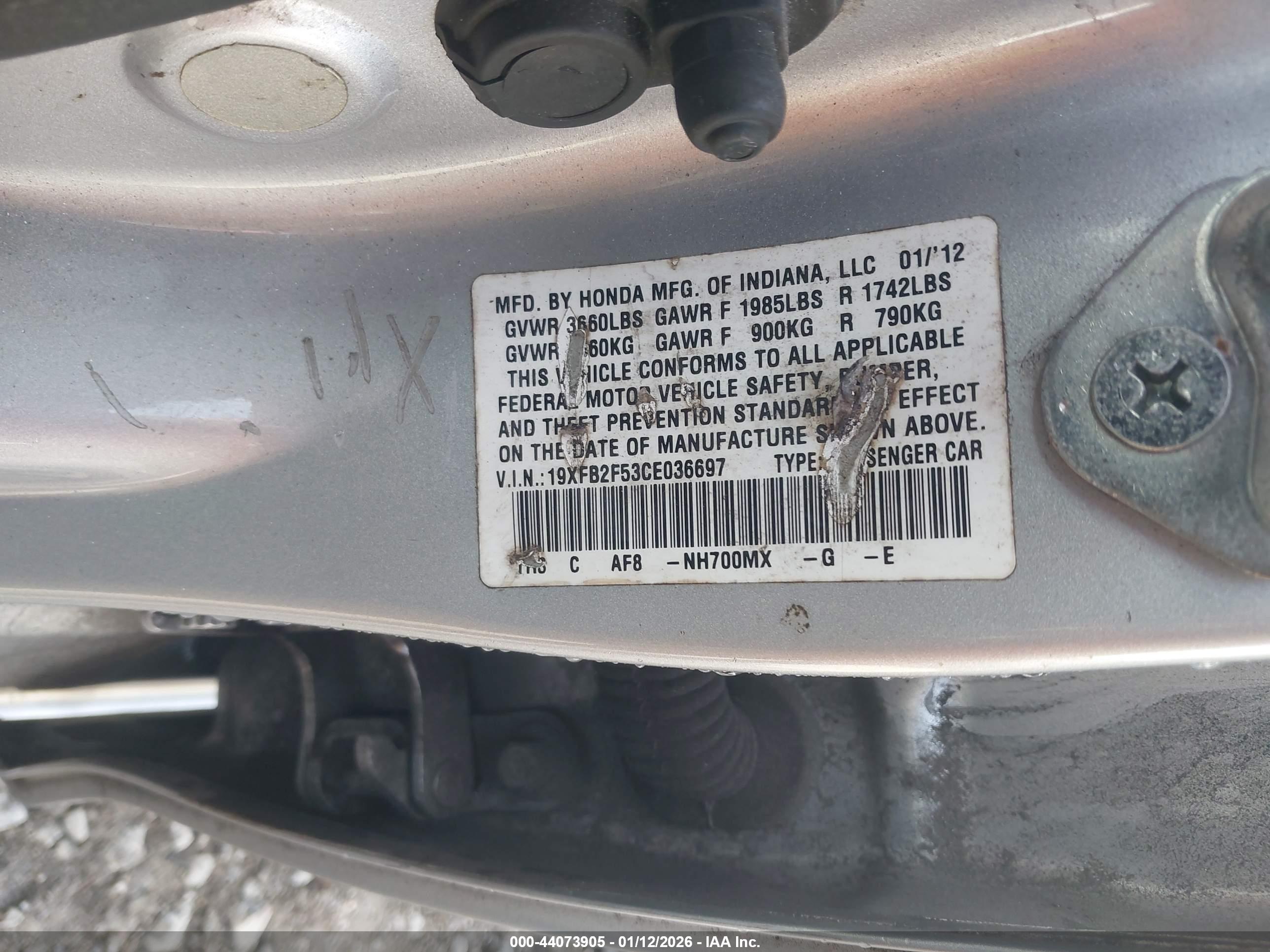 HONDA CIVIC image 9