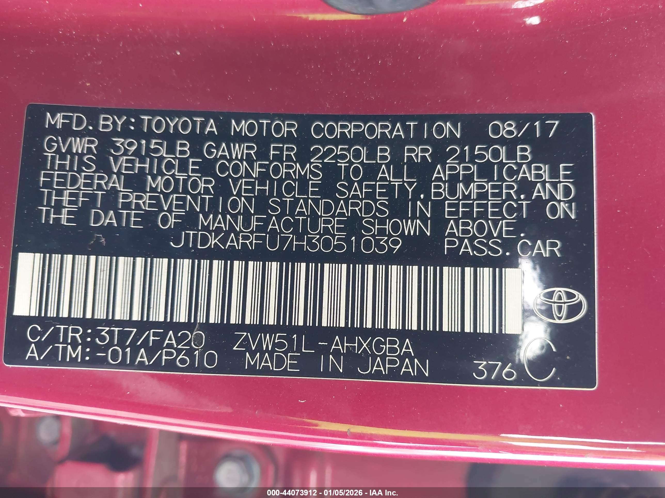 TOYOTA PRIUS image 9