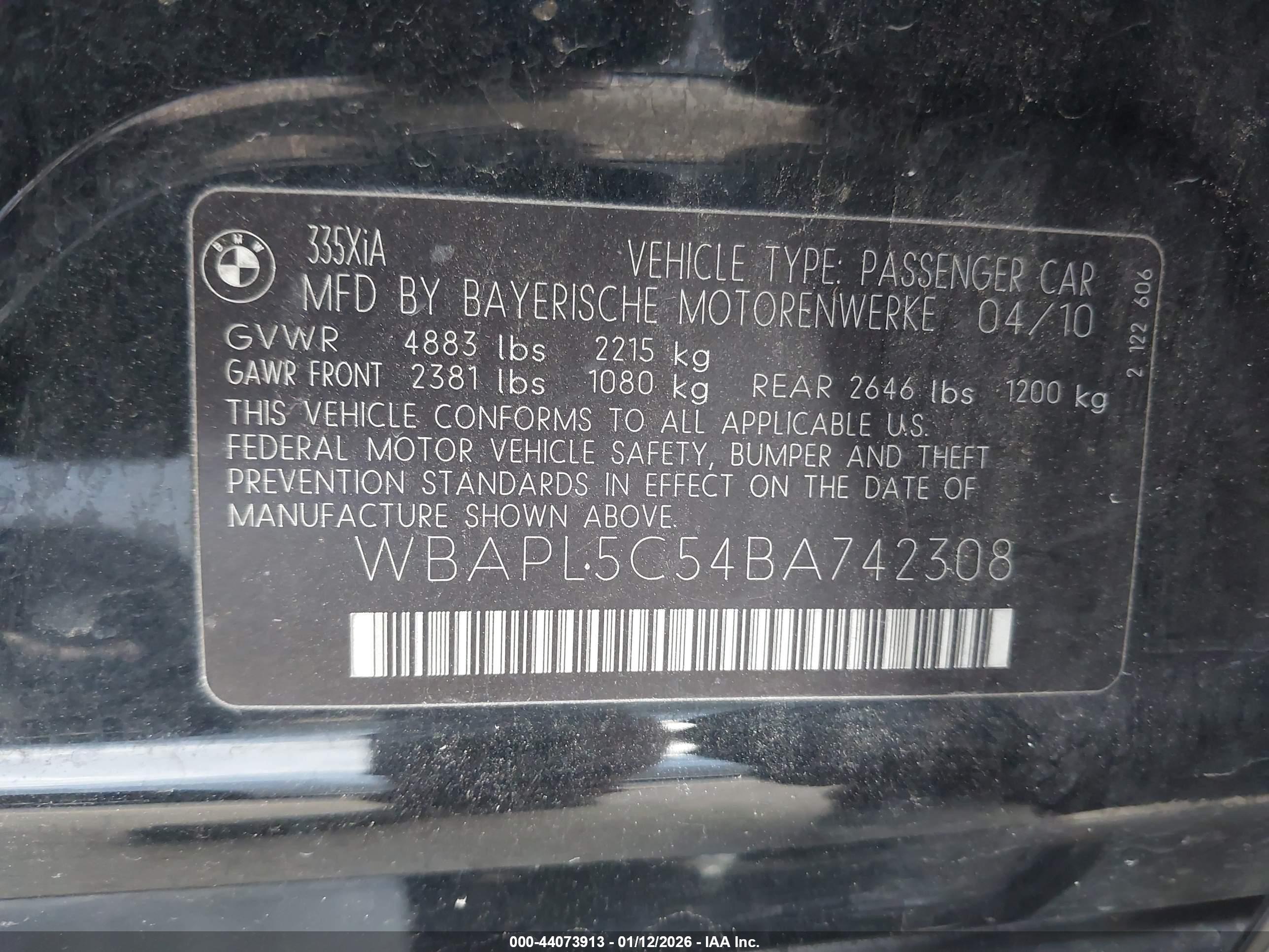 BMW 335I image 9