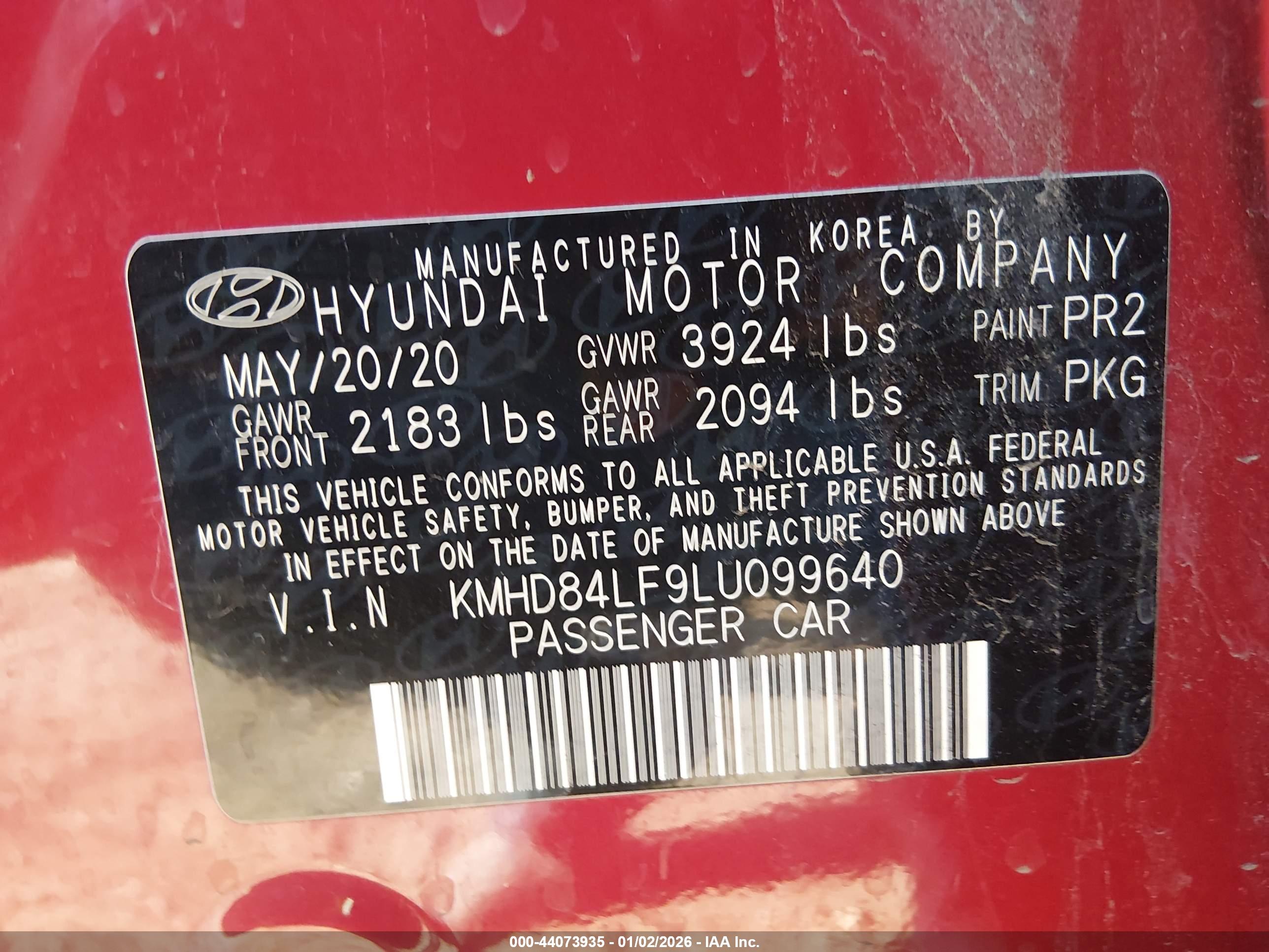 HYUNDAI ELANTRA image 9