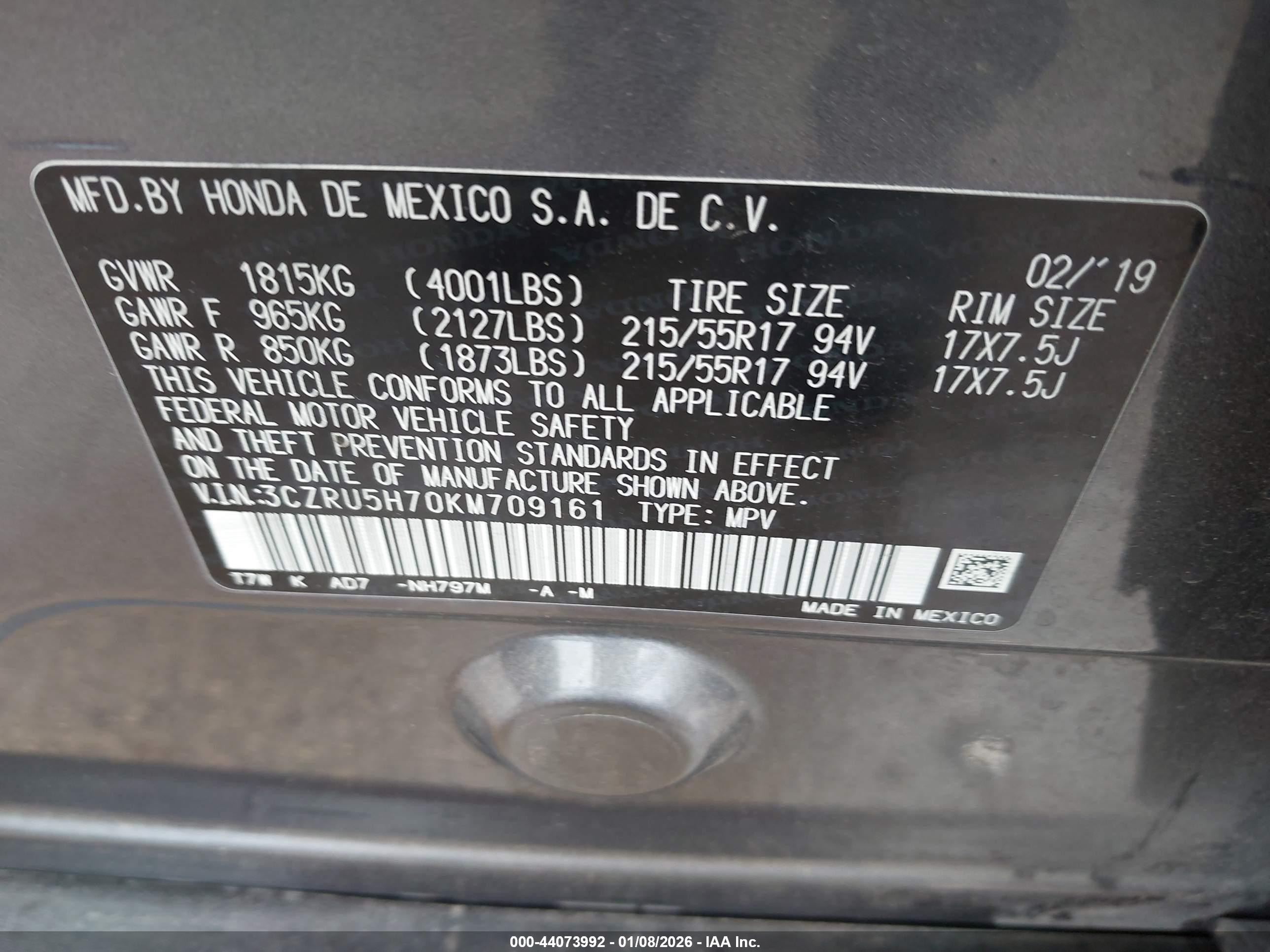 HONDA HR-V image 9