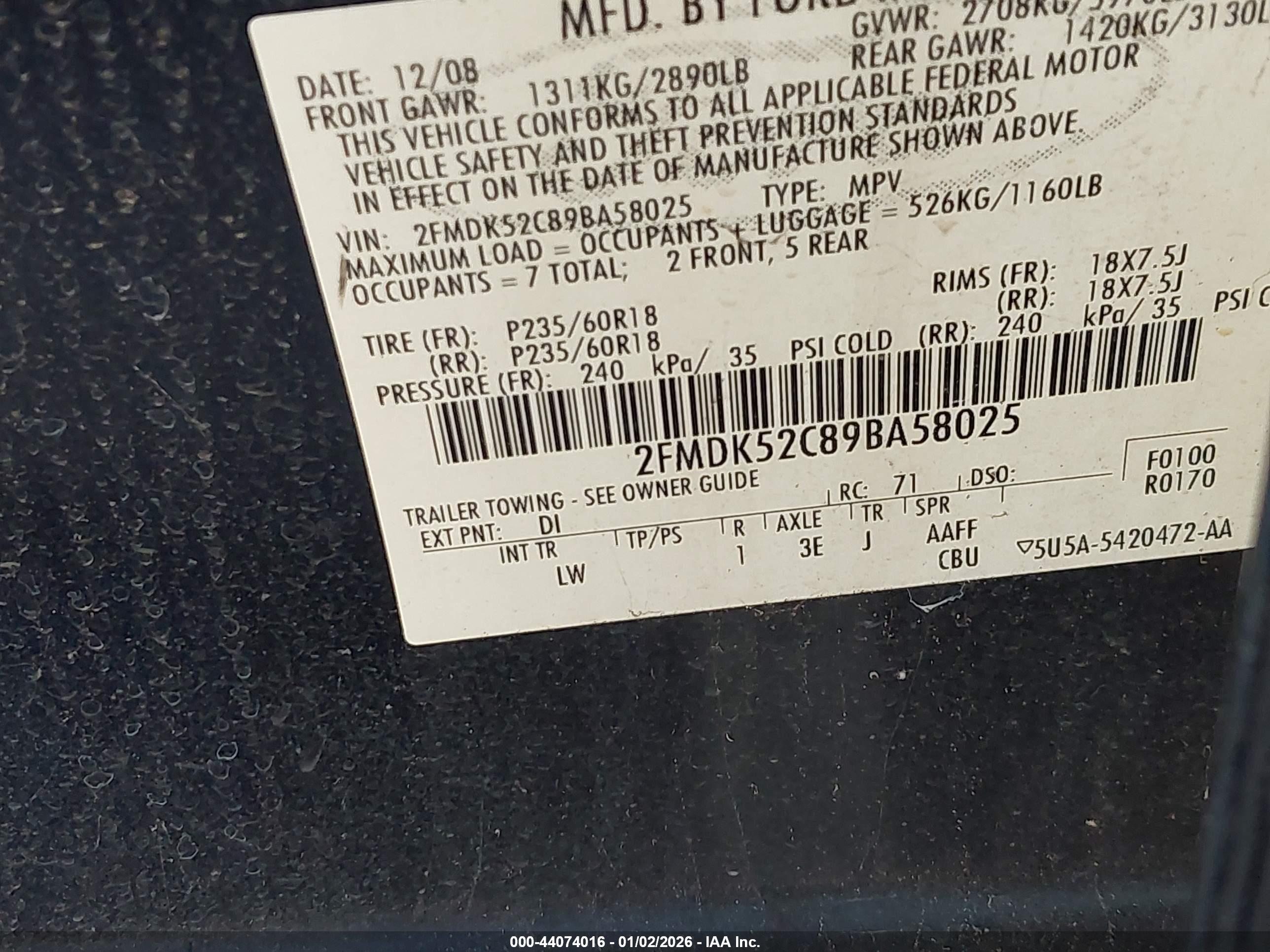 FORD FLEX image 9