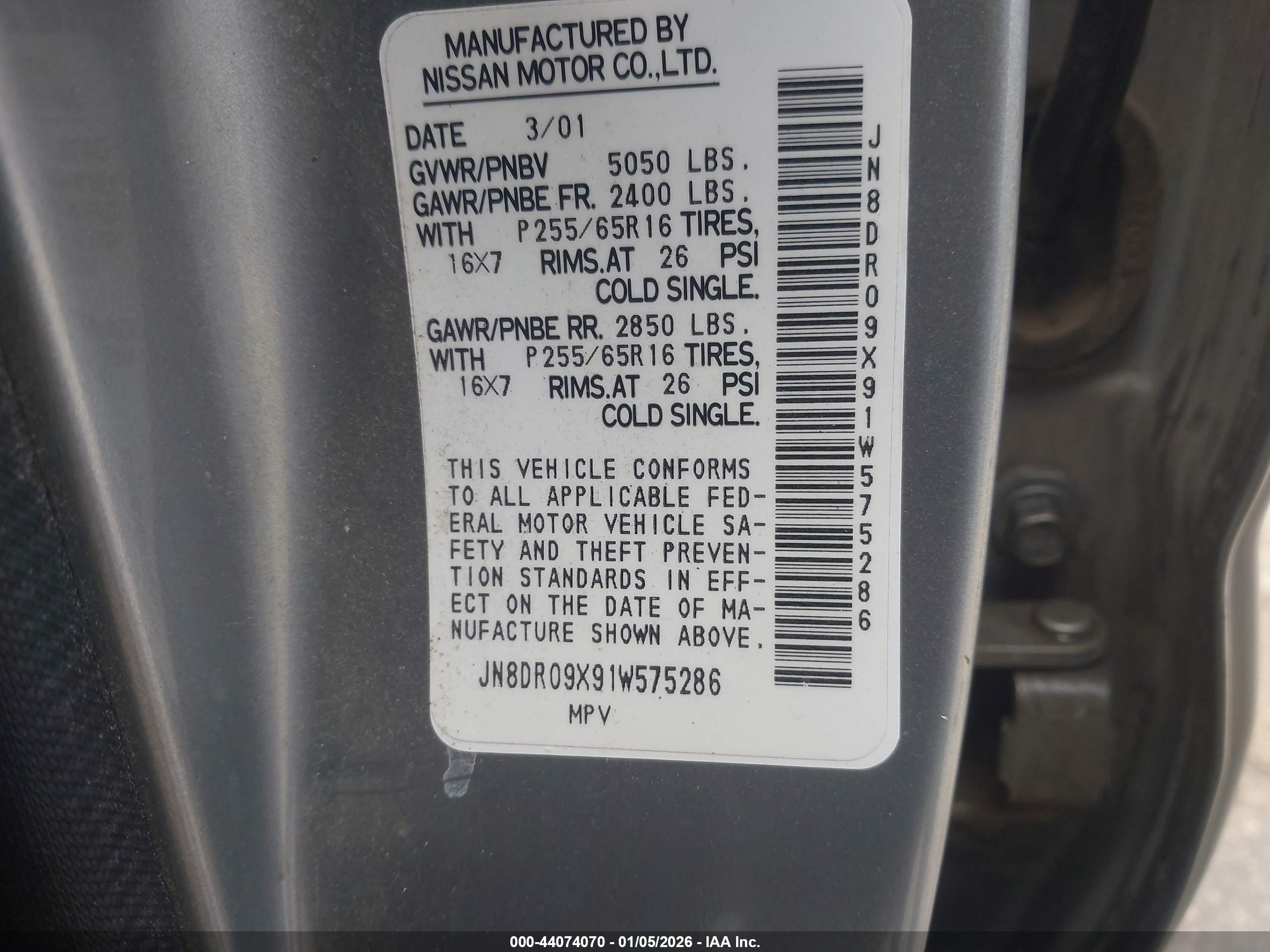 NISSAN PATHFINDER image 9