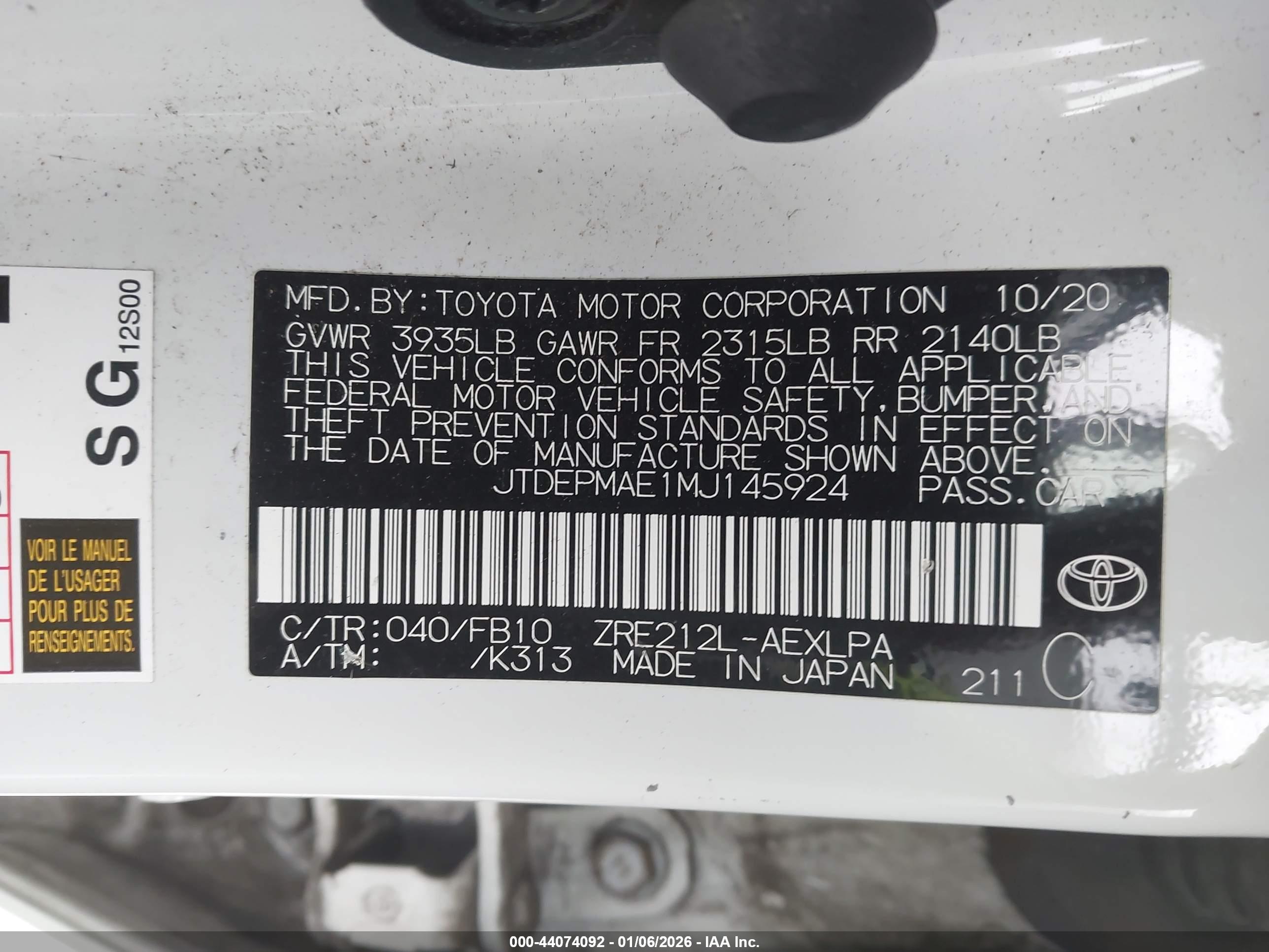 TOYOTA COROLLA image 9