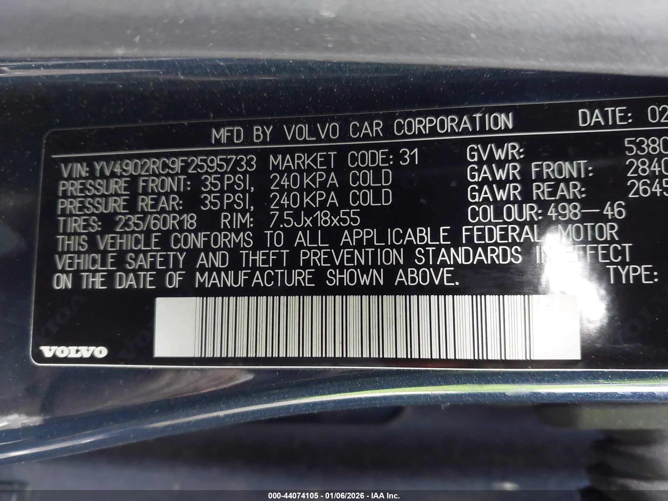 VOLVO XC60 image 9