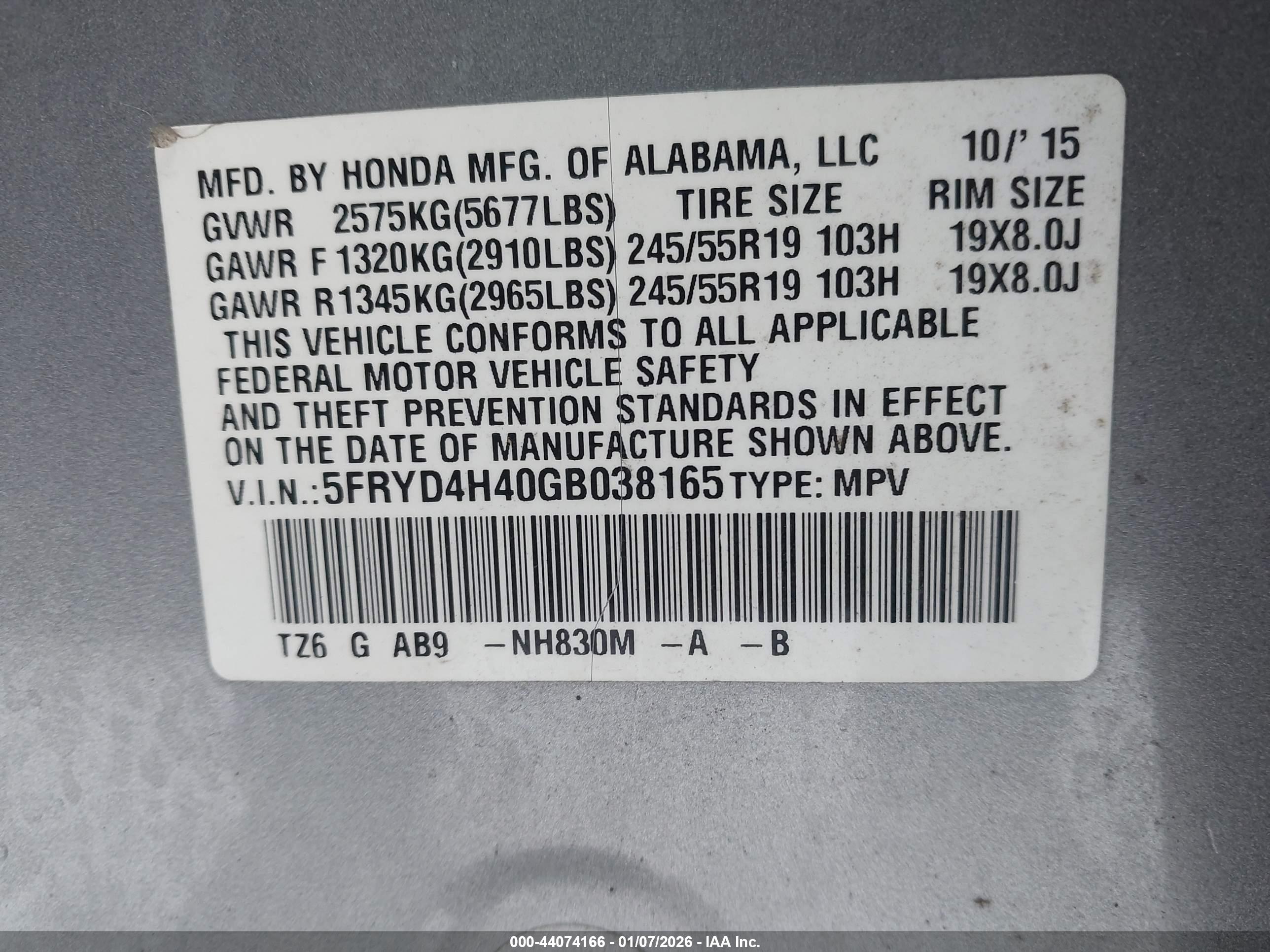 ACURA MDX image 9