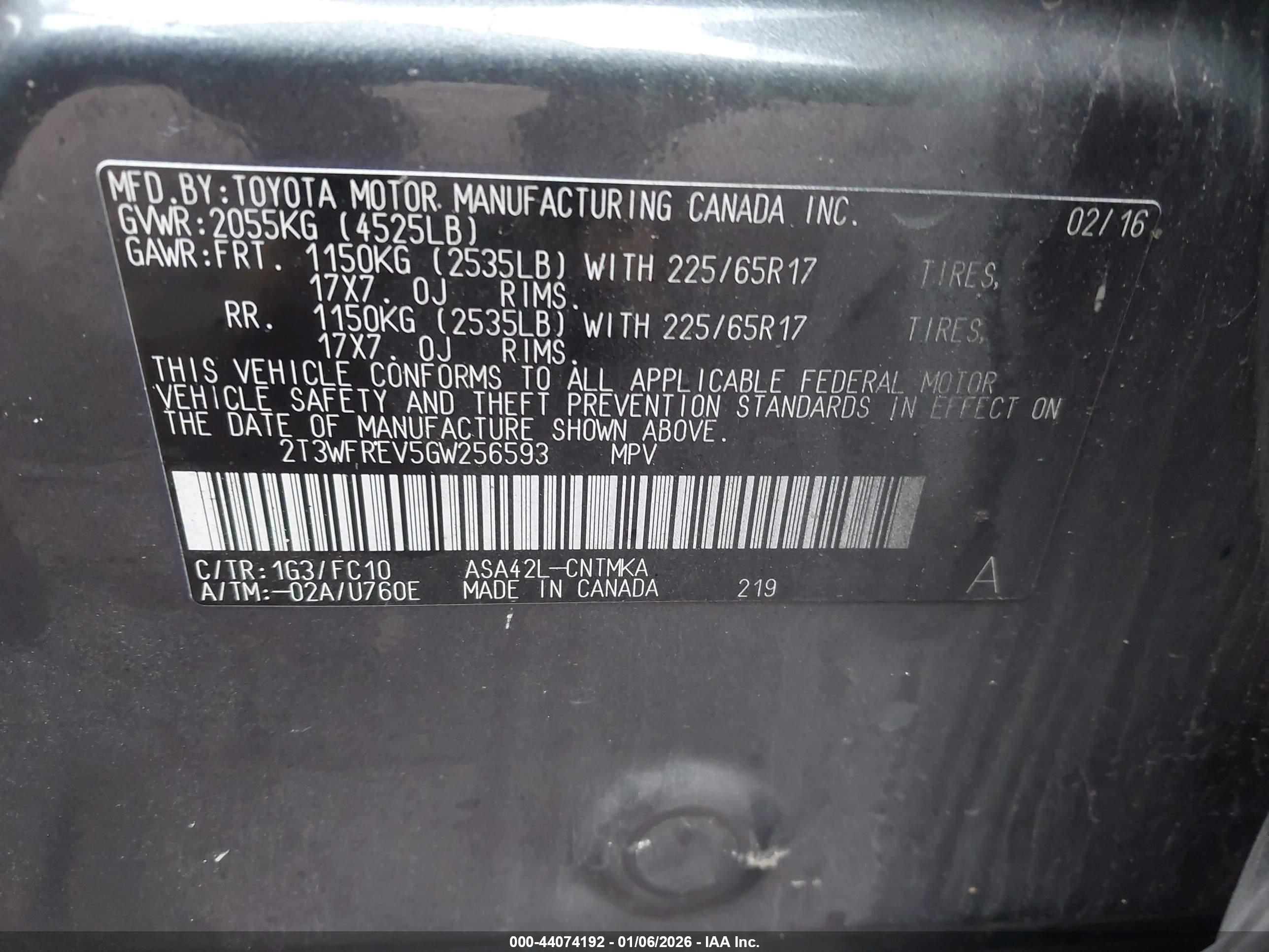 TOYOTA RAV4 image 9