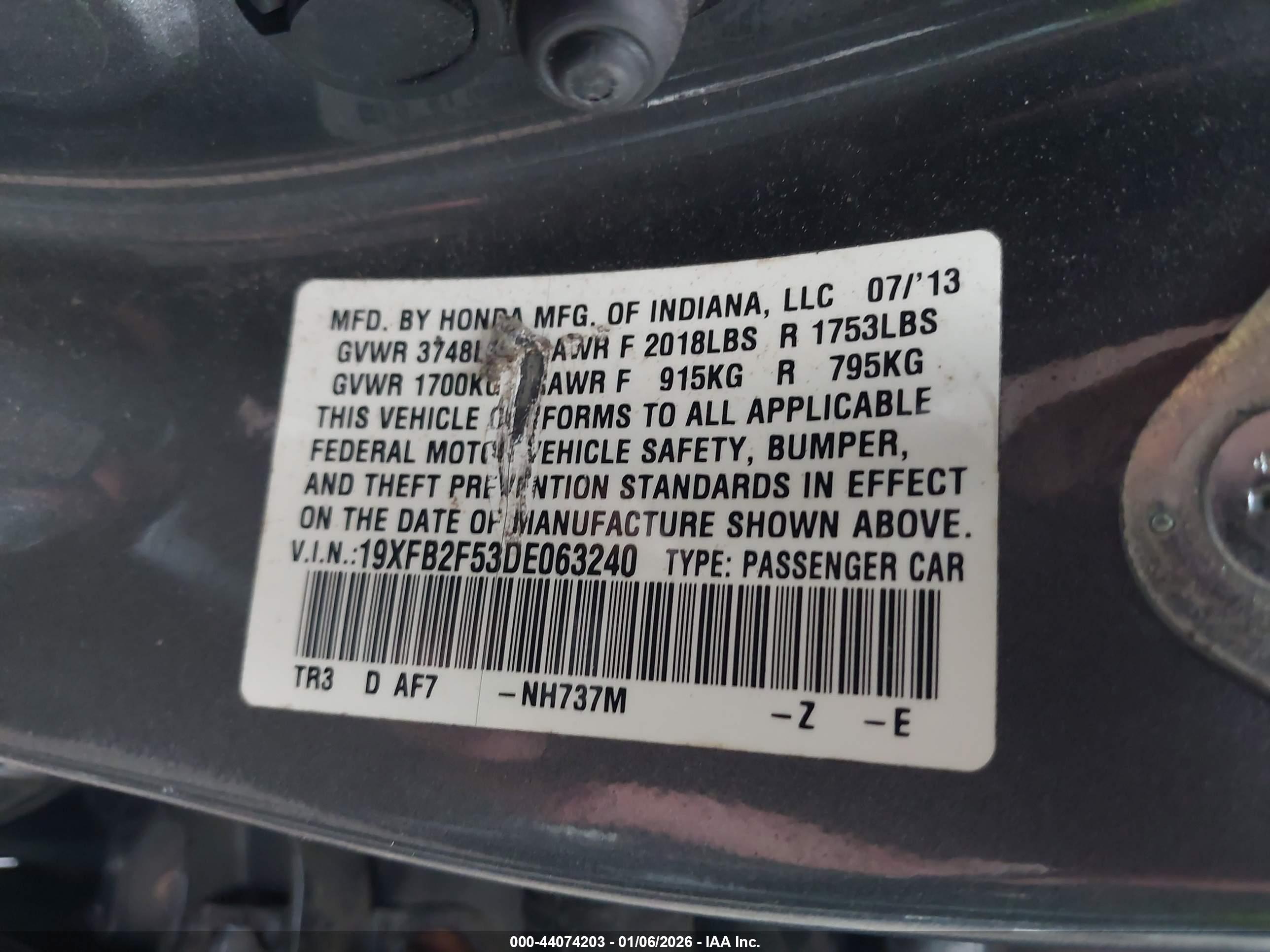 HONDA CIVIC image 9