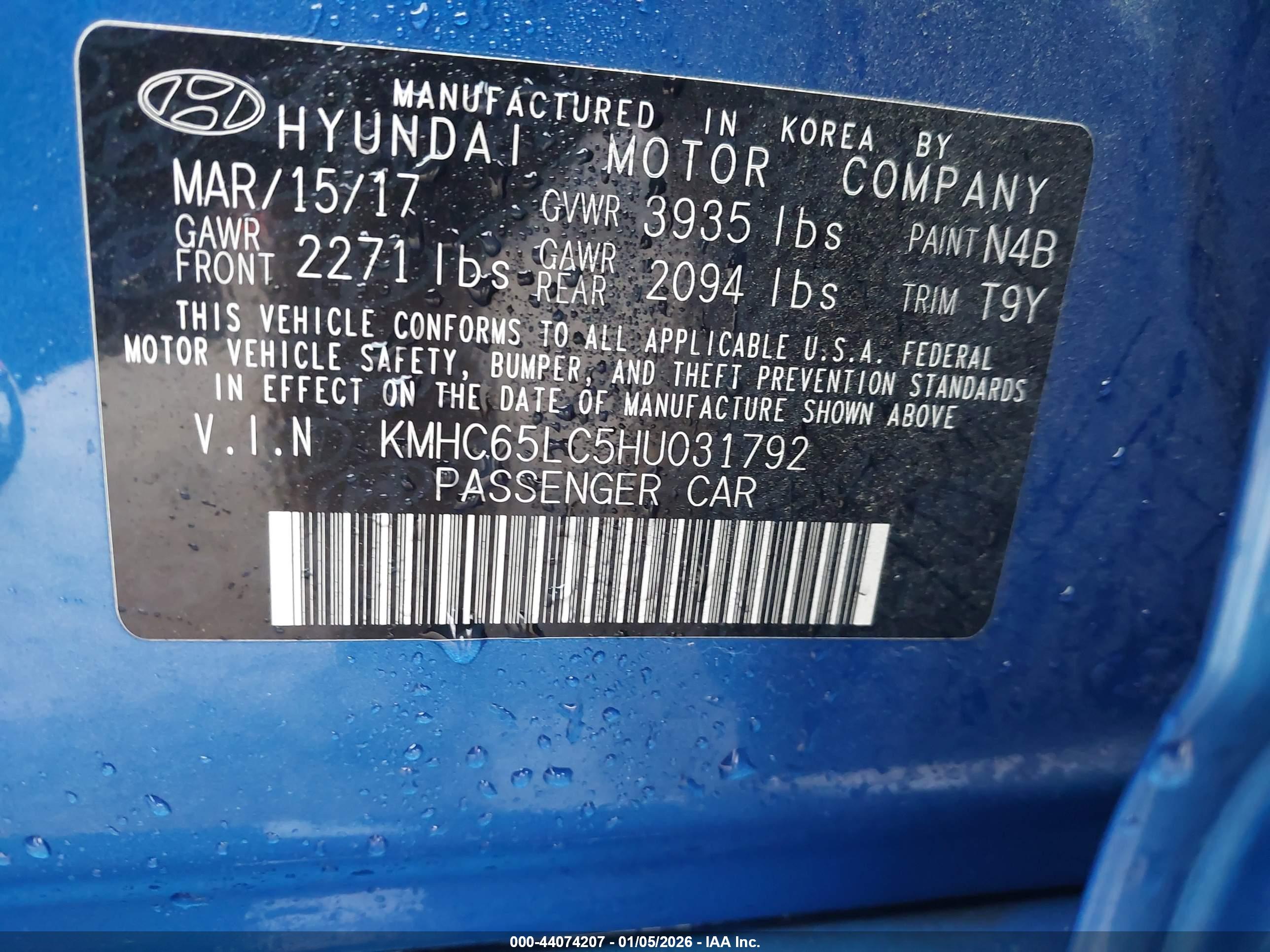 HYUNDAI IONIQ image 9