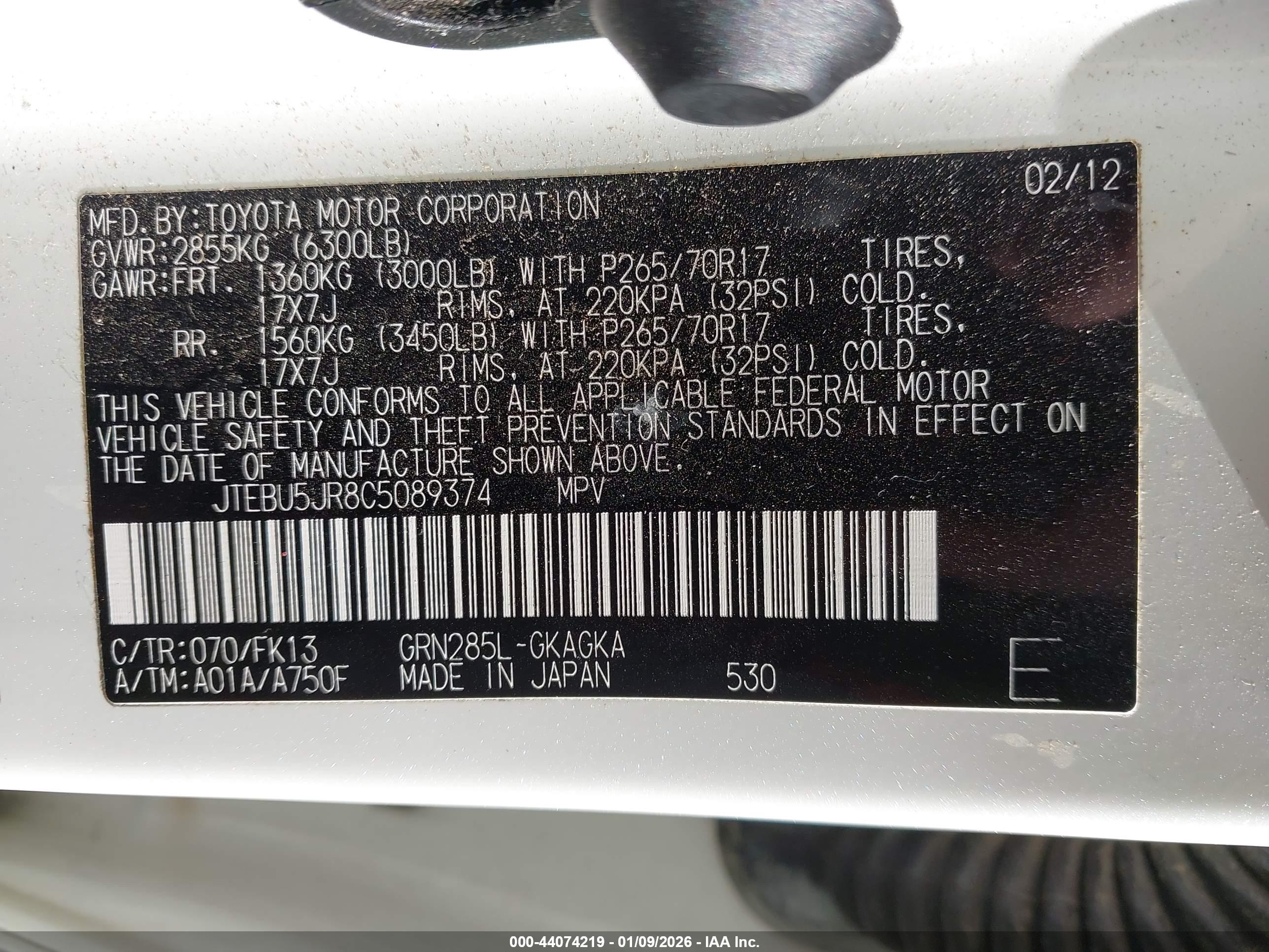 TOYOTA 4RUNNER image 9
