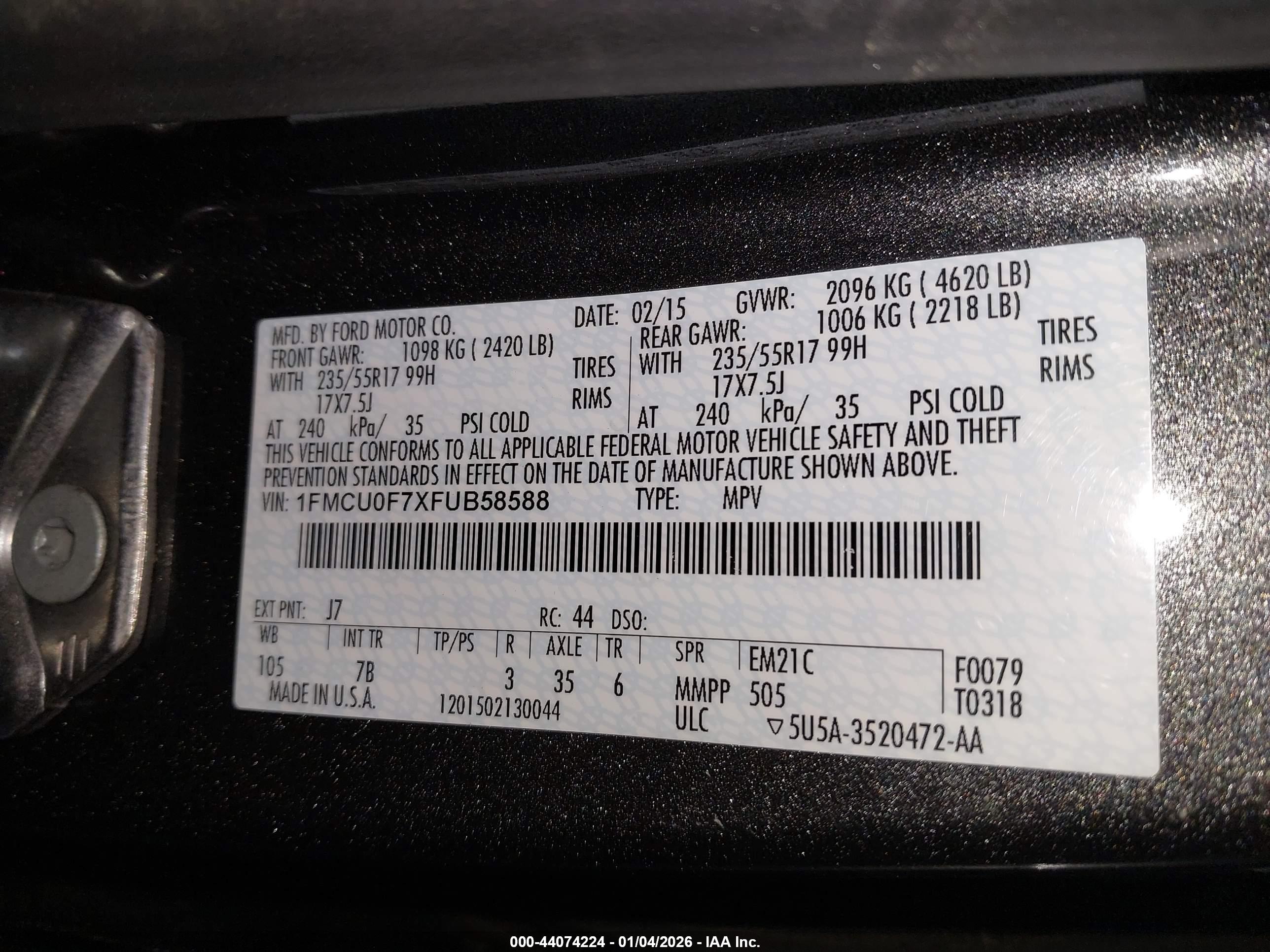 FORD ESCAPE image 9
