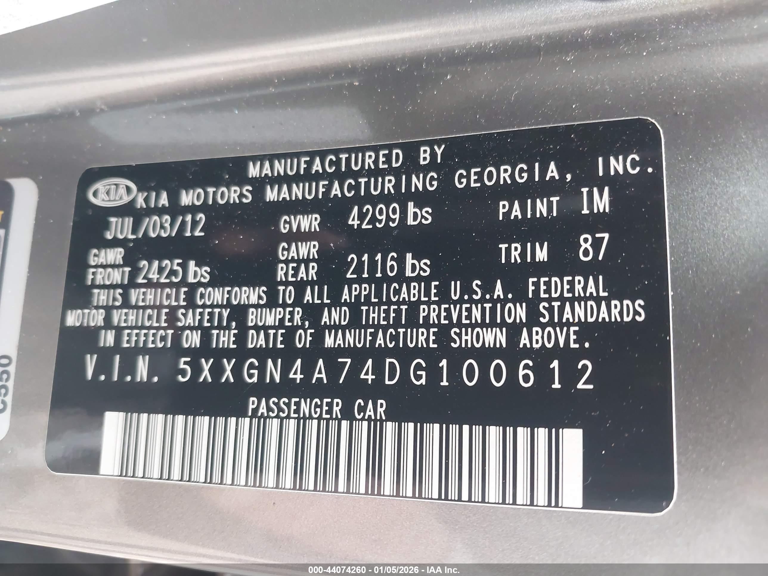 KIA OPTIMA image 9