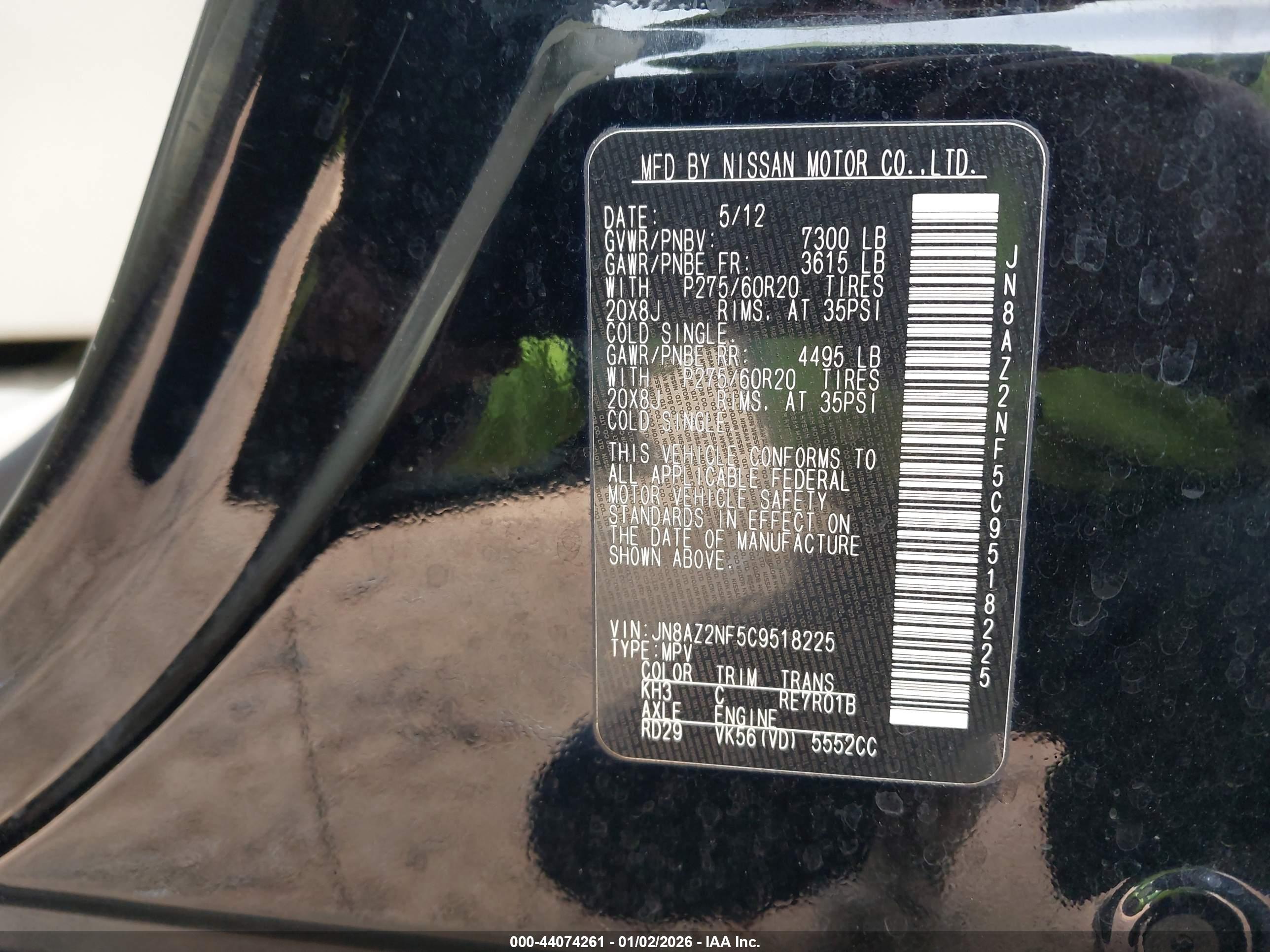 INFINITI QX56 image 9