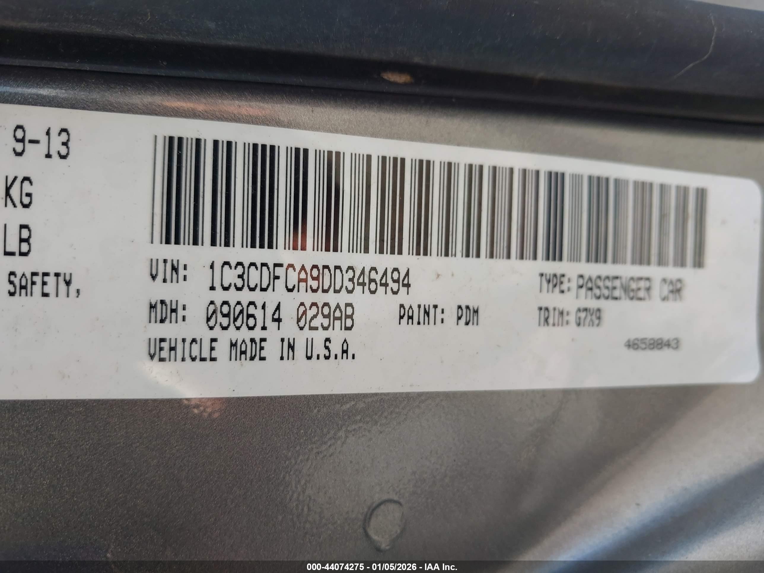 DODGE DART image 9