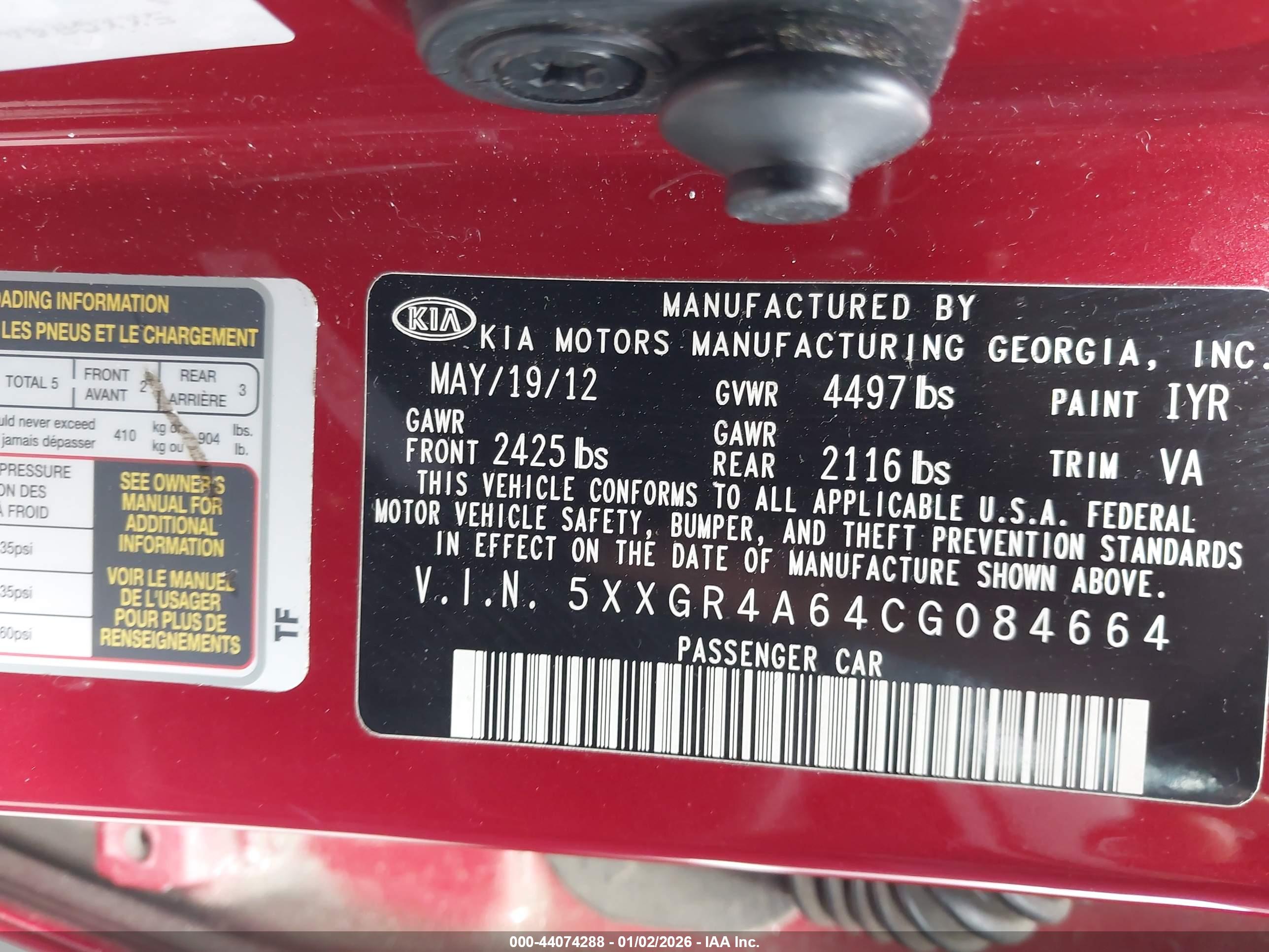 KIA OPTIMA image 9
