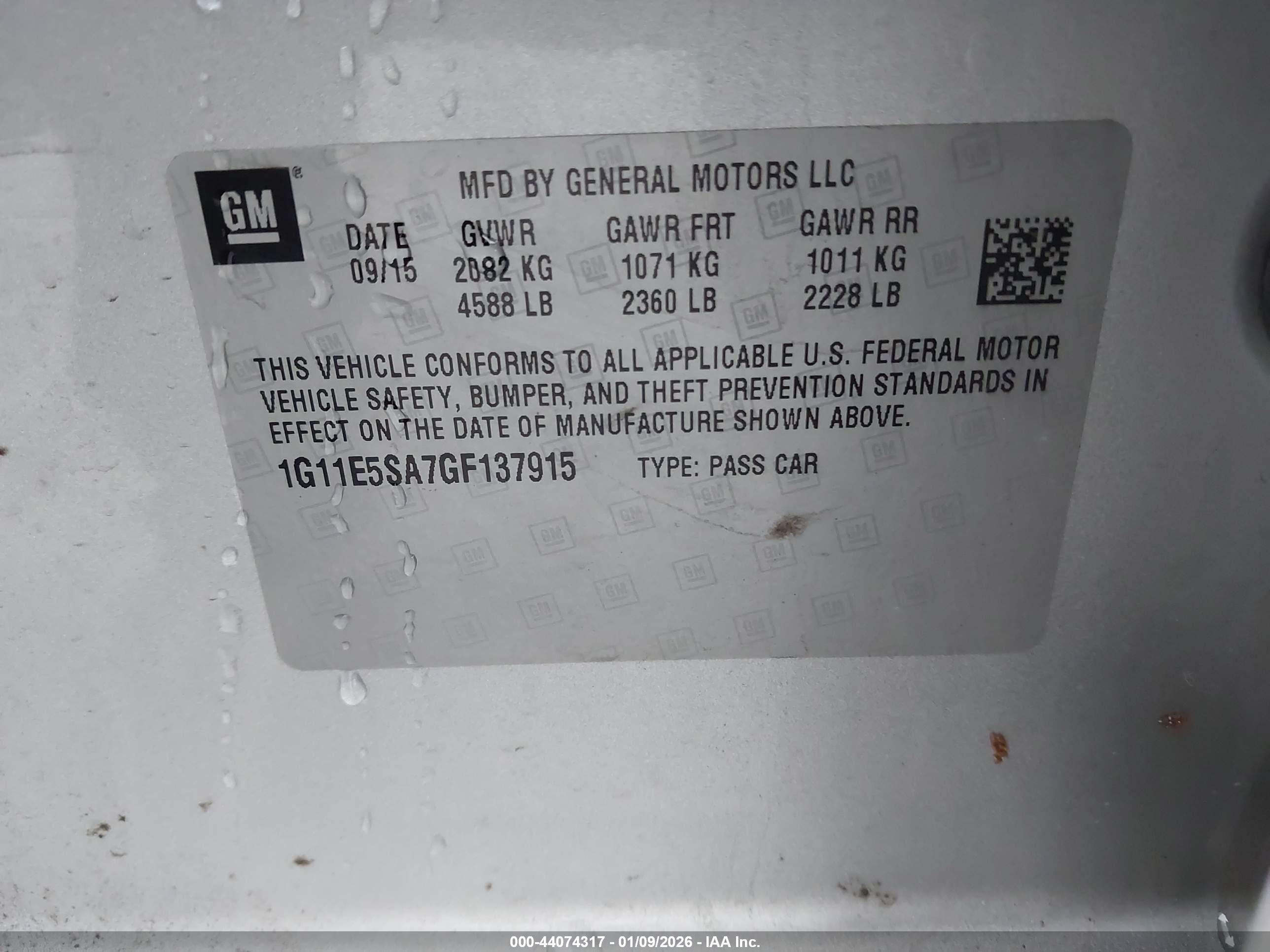 CHEVROLET MALIBU image 9
