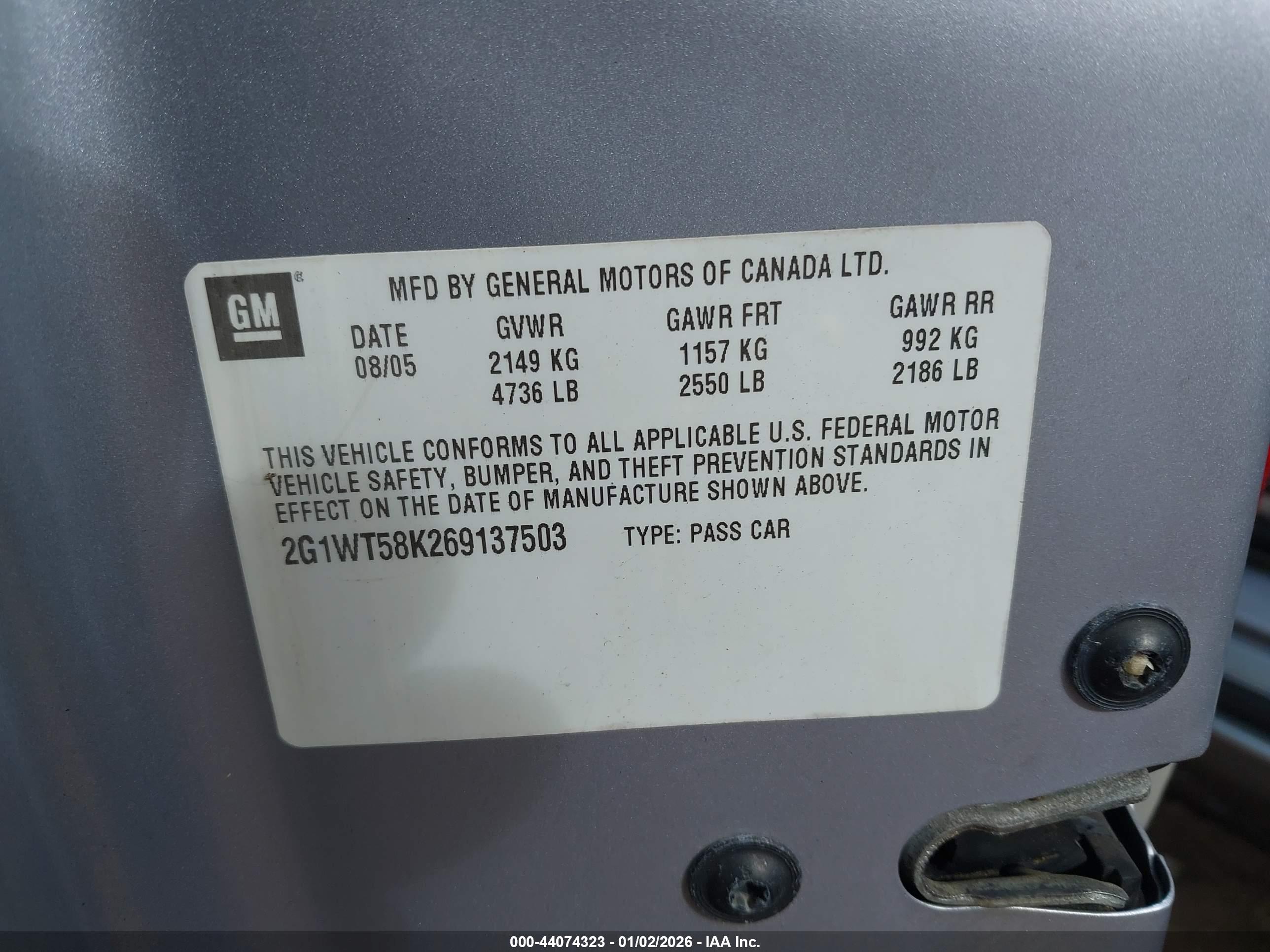 CHEVROLET IMPALA image 9