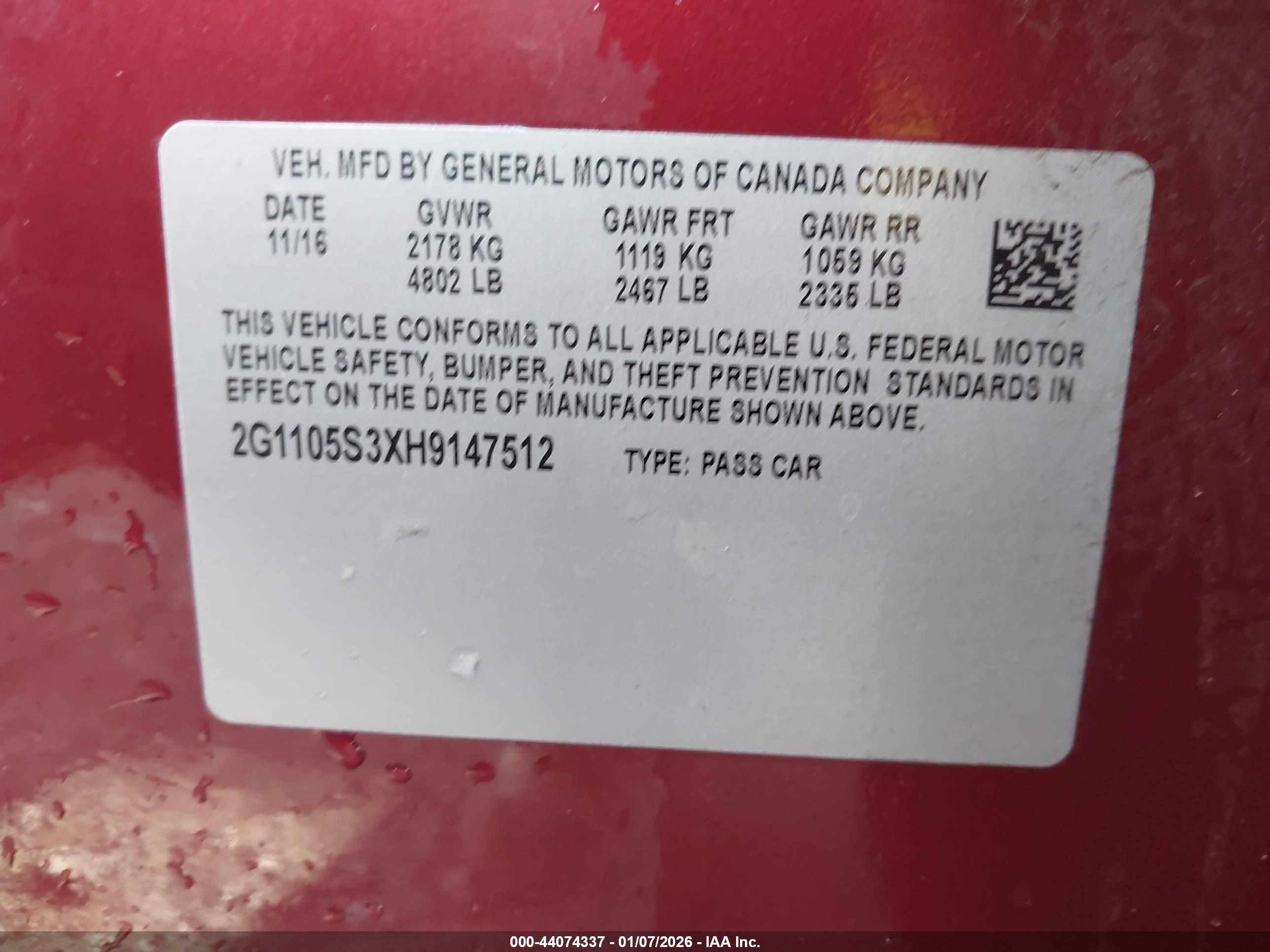 CHEVROLET IMPALA image 9