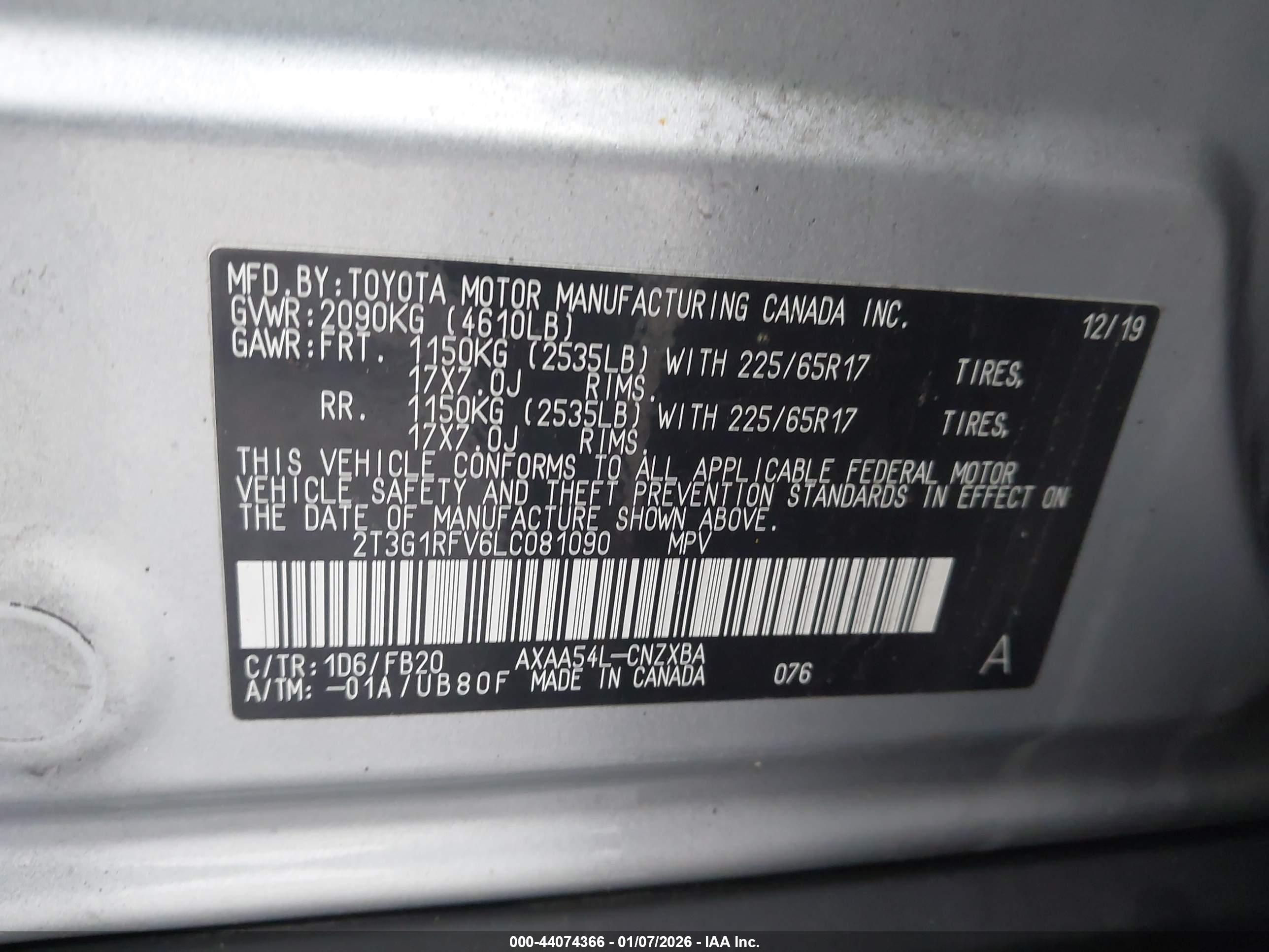 TOYOTA RAV4 image 9