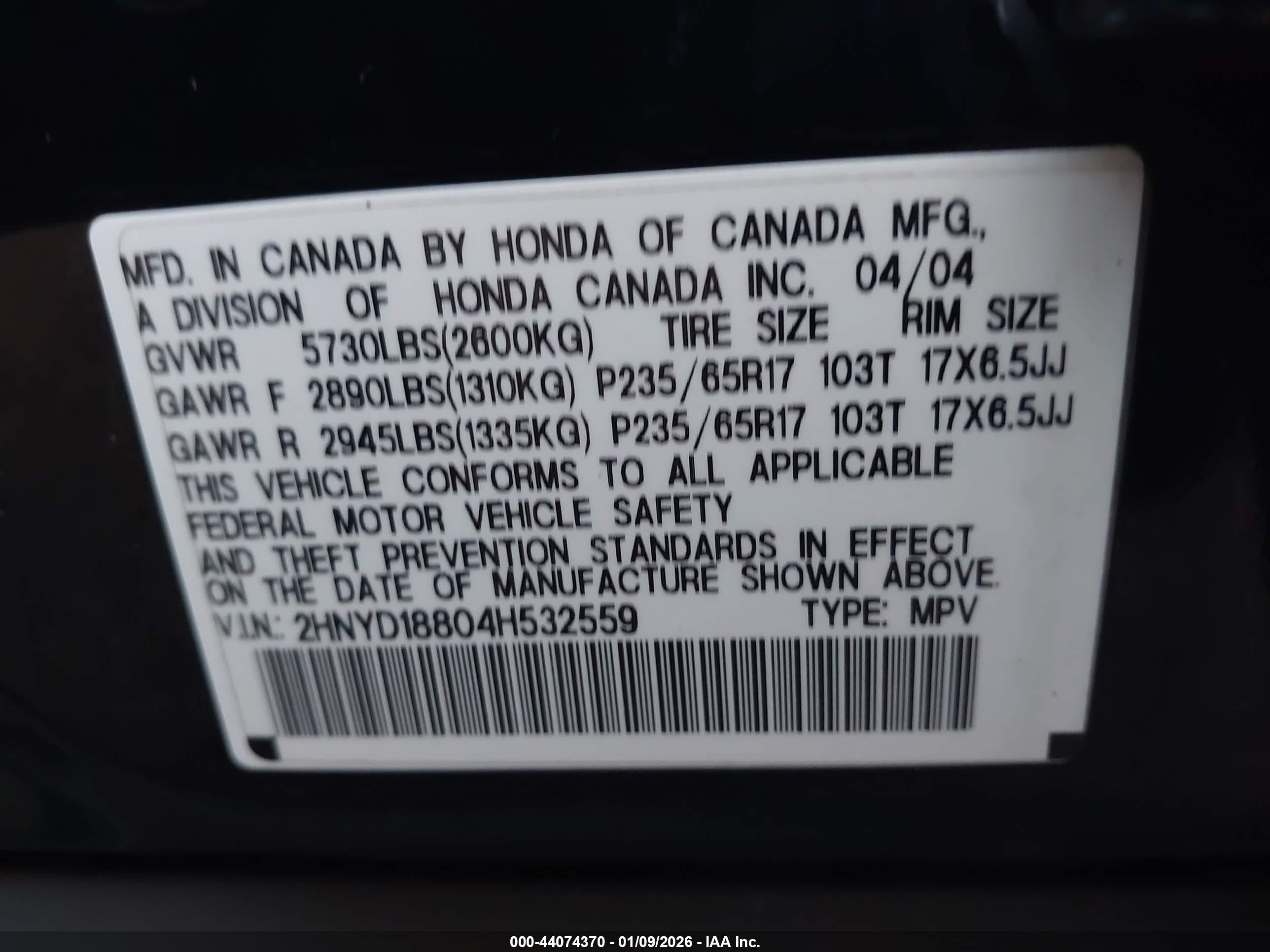 ACURA MDX image 9