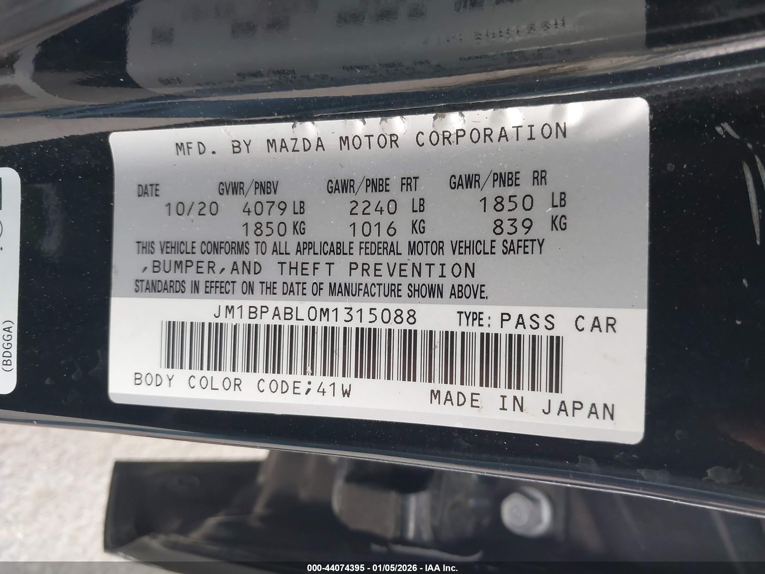 MAZDA MAZDA3 image 9