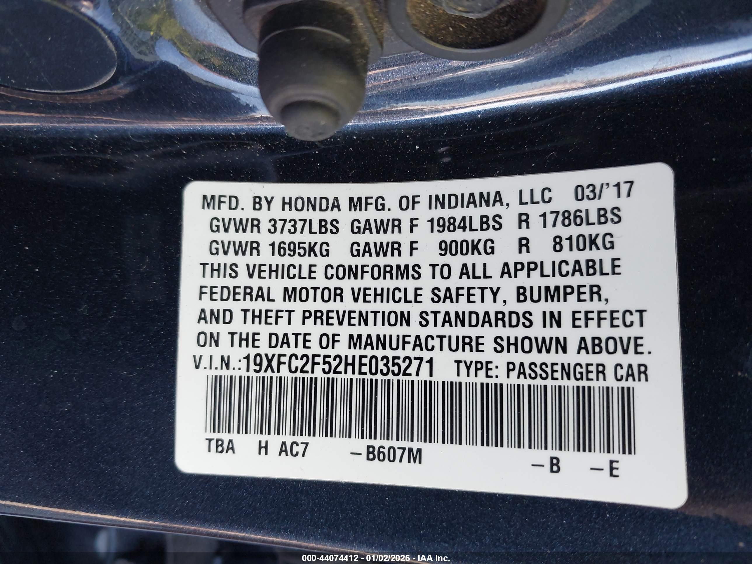 HONDA CIVIC image 9