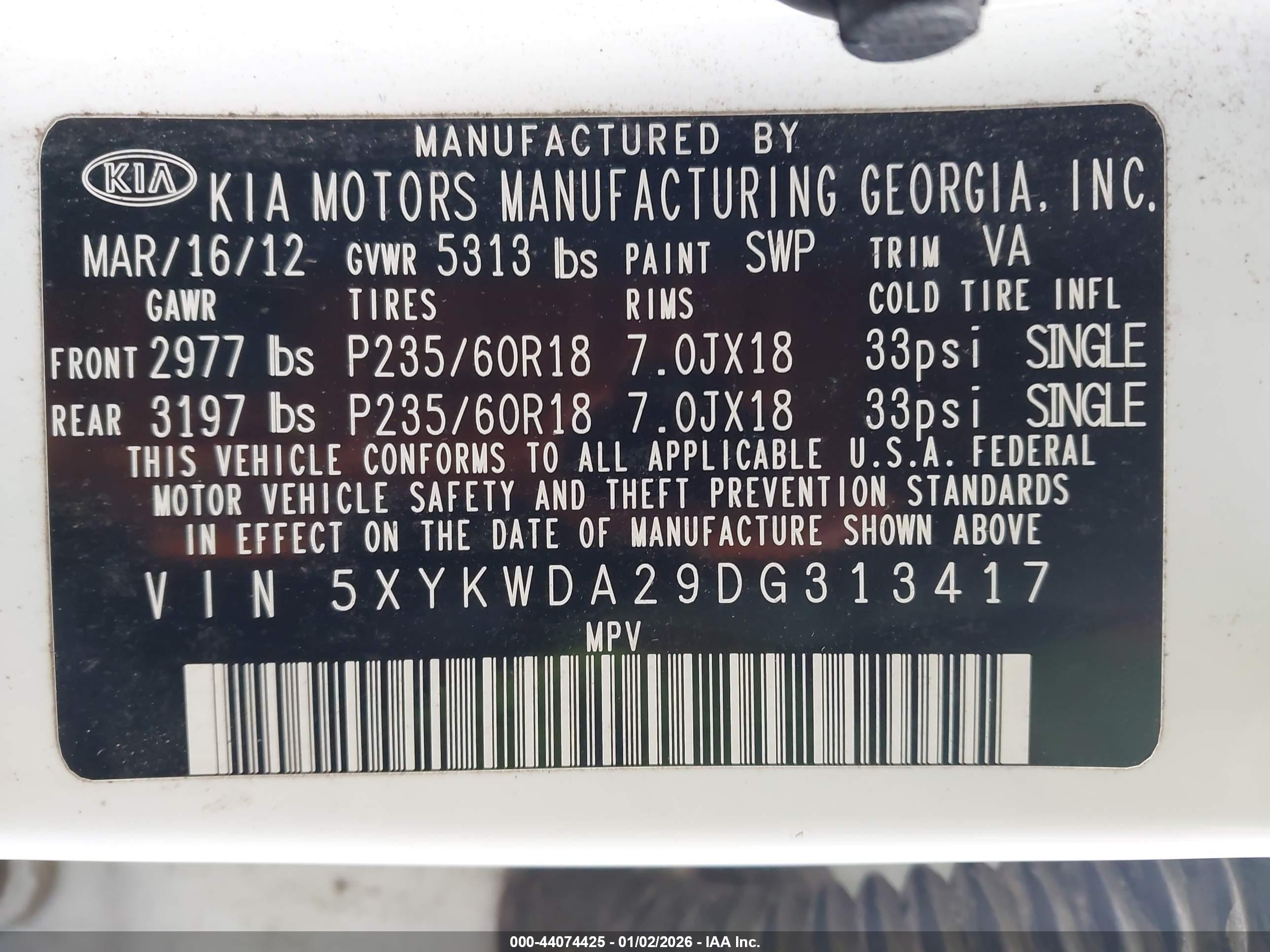 KIA SORENTO image 9