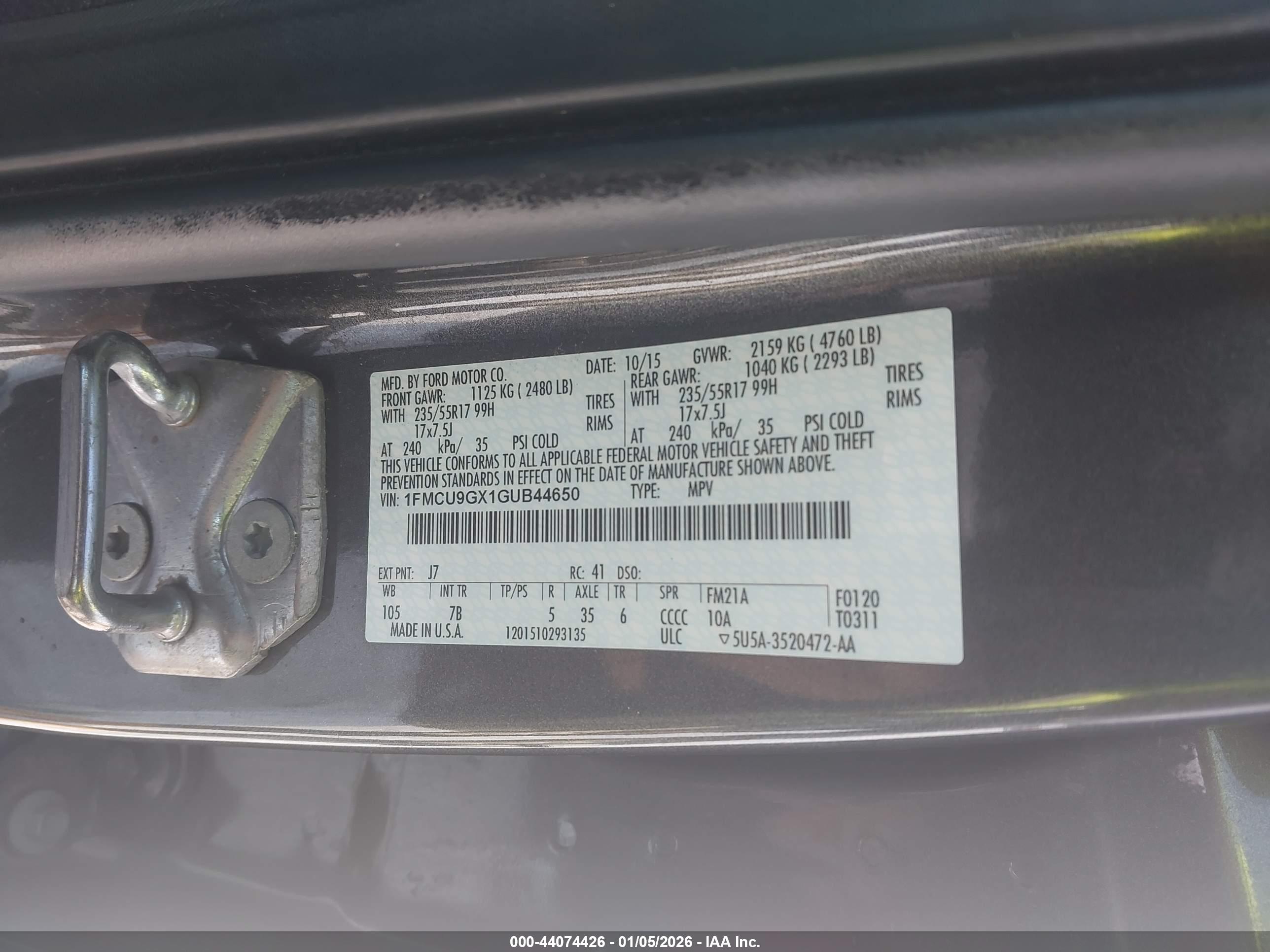 FORD ESCAPE image 9