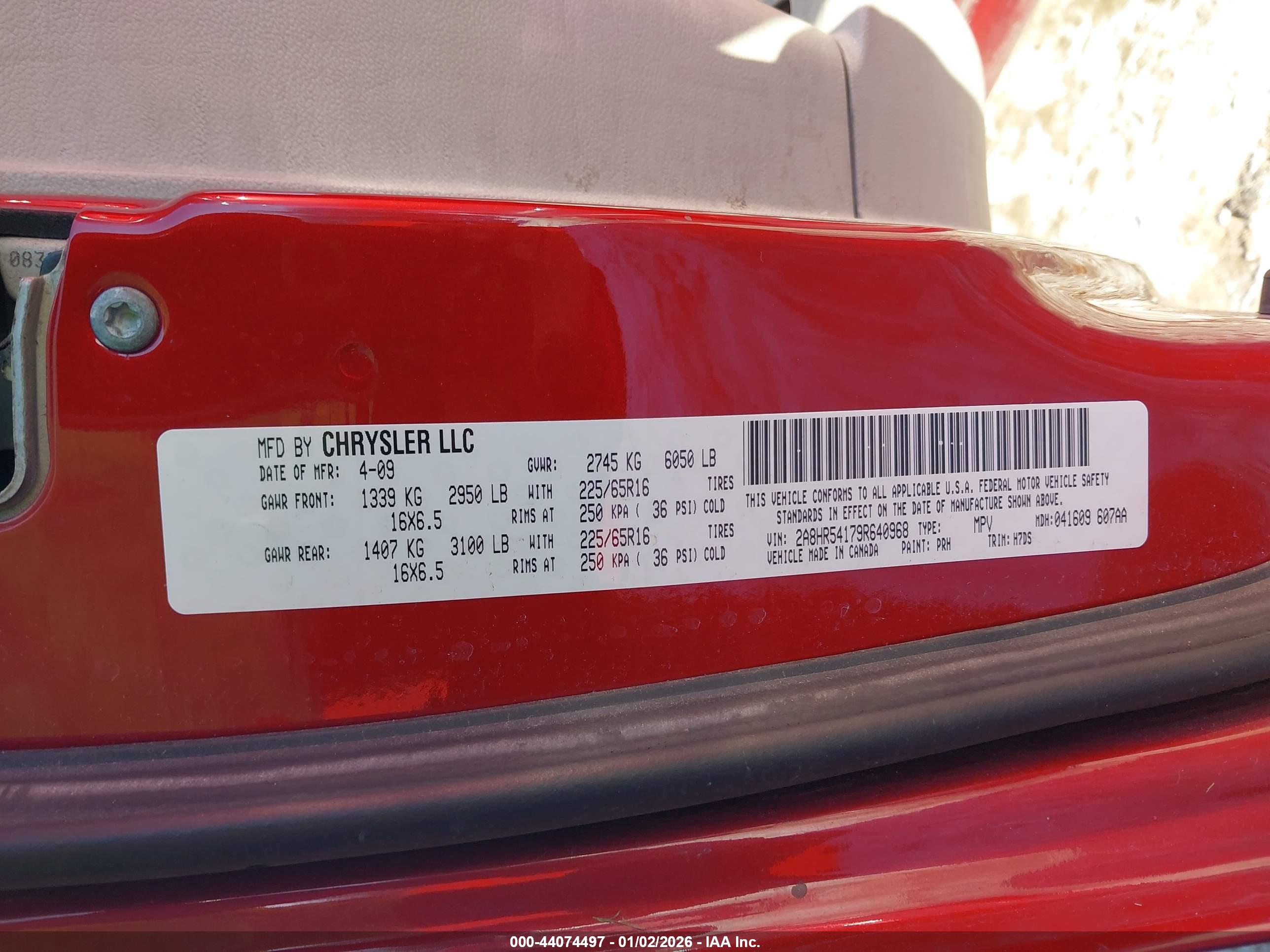 CHRYSLER TOWN image 9