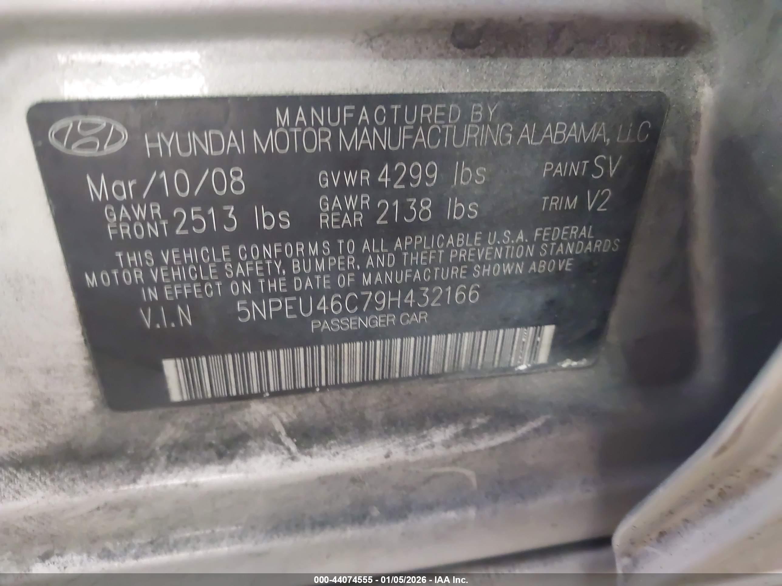 HYUNDAI SONATA image 9