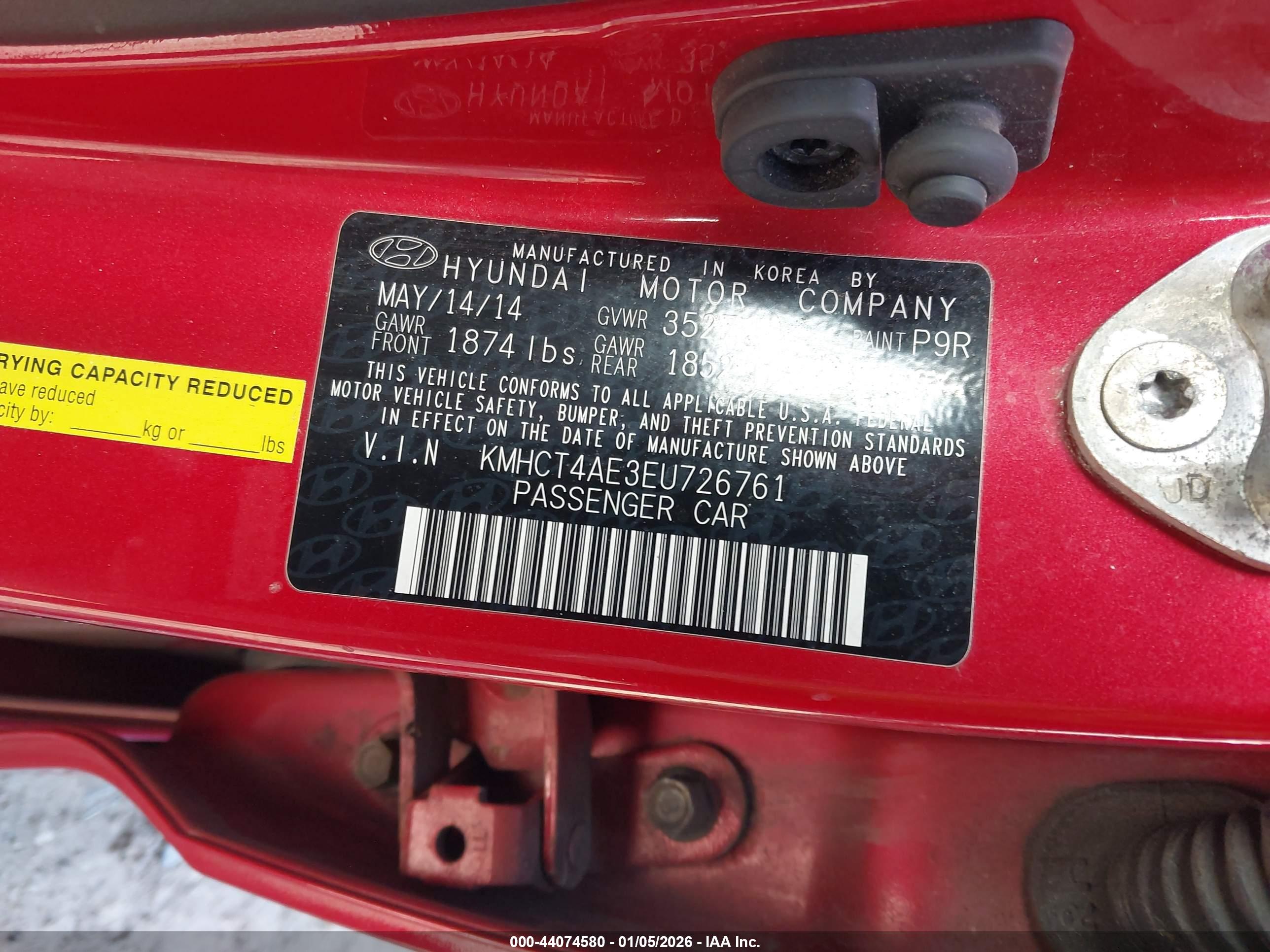 HYUNDAI ACCENT image 9