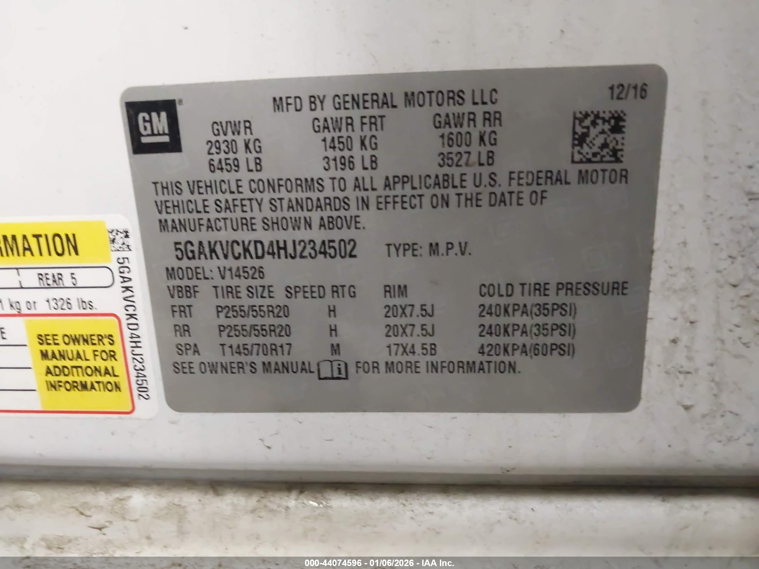 BUICK ENCLAVE image 9
