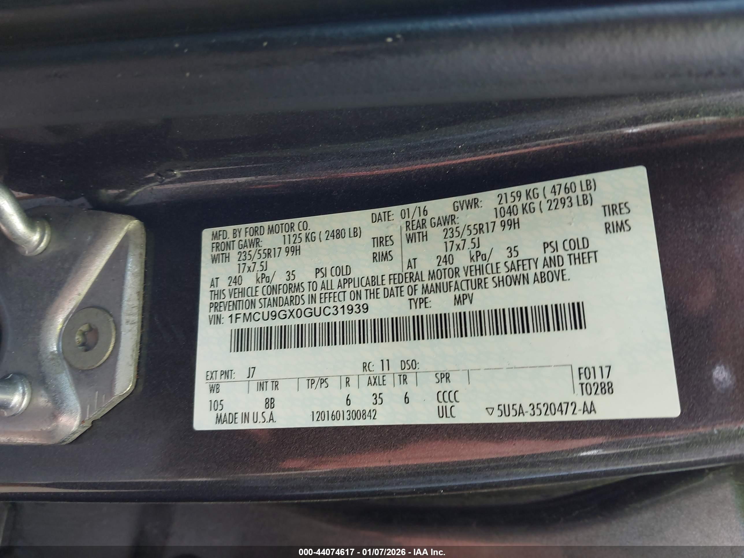FORD ESCAPE image 9